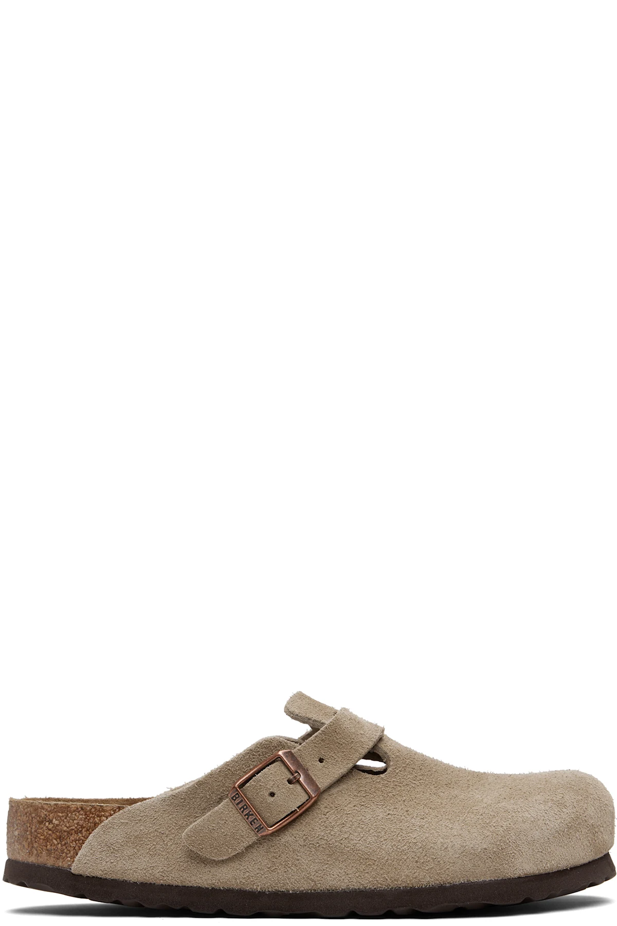 Taupe Regular Boston Soft Footbed Slip-on Loafers