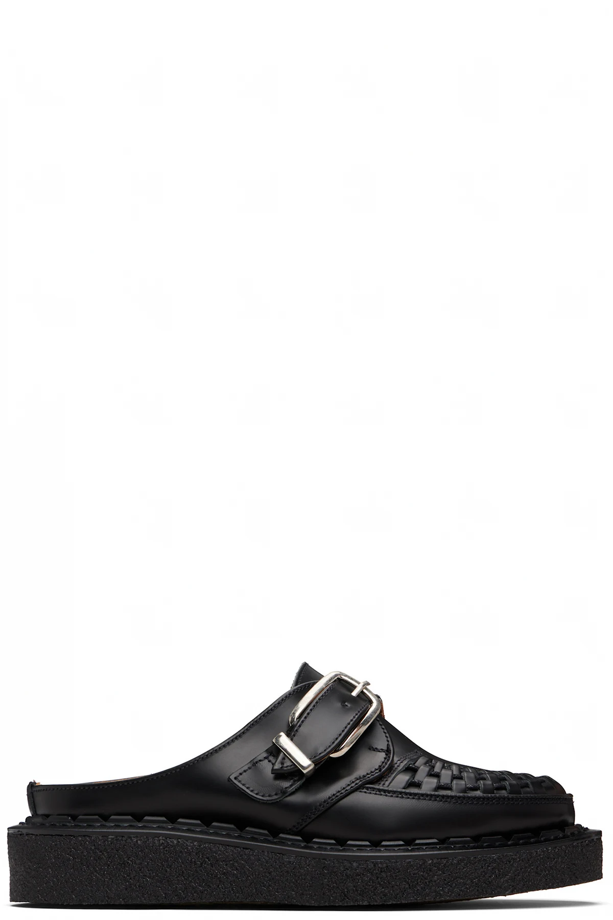 Black Alaska Mule Loafers