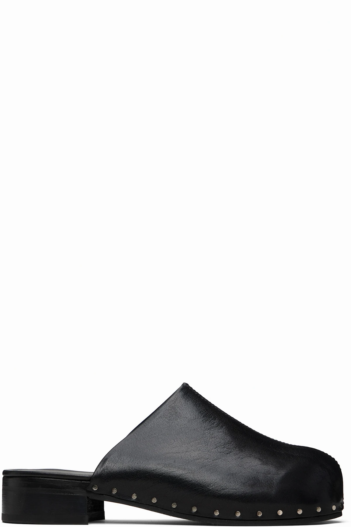 Black Naoto Clog Loafers