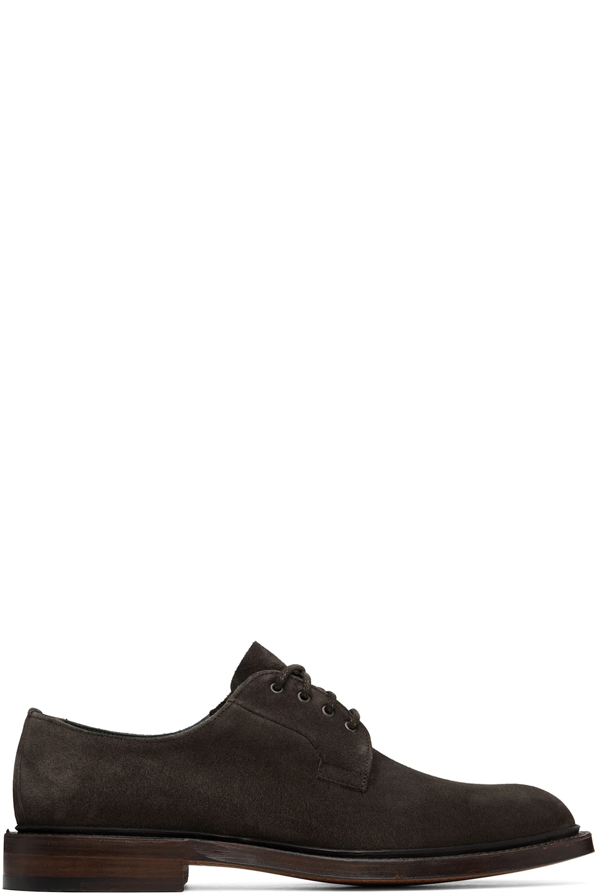 Brown Suede August Goodyear Welted Derbys