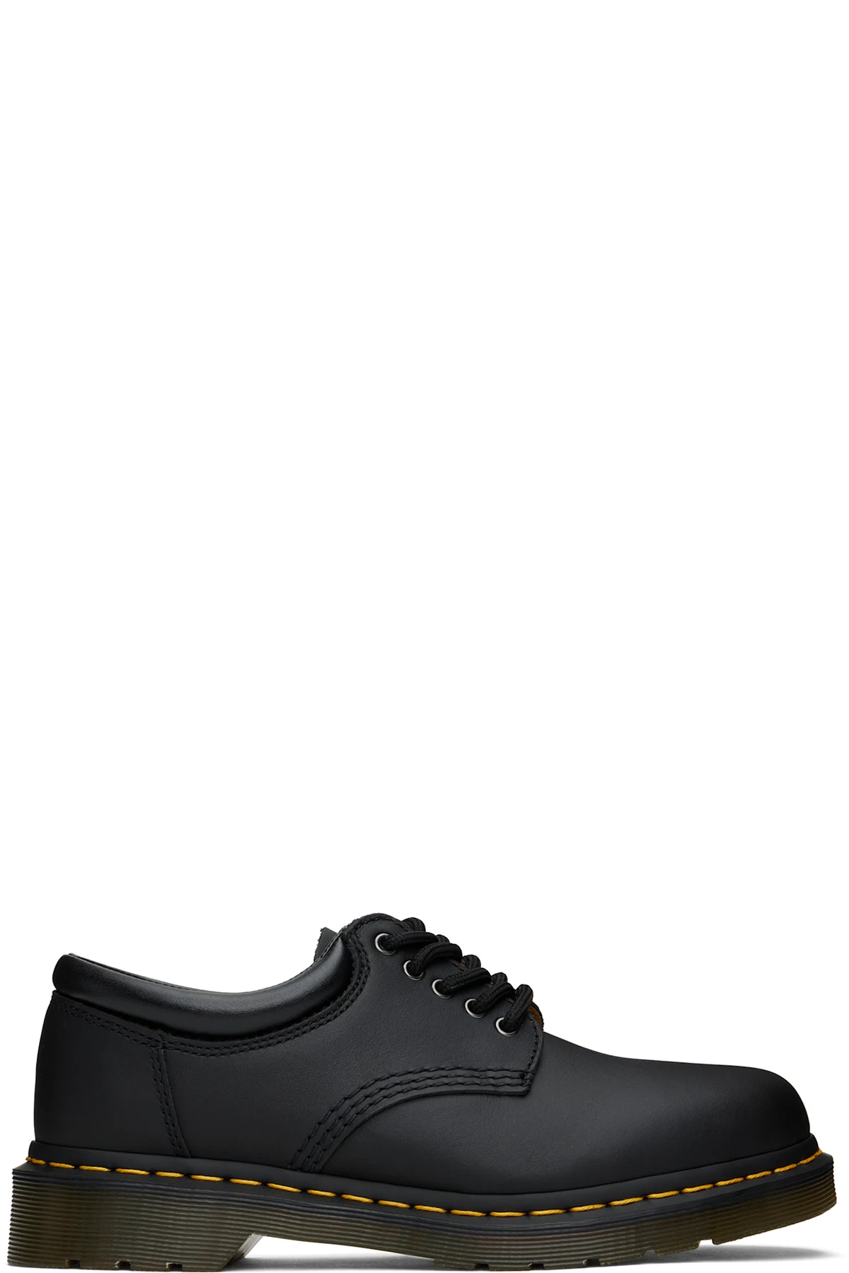 Black 8053 Nappa Leather Casual Derbys