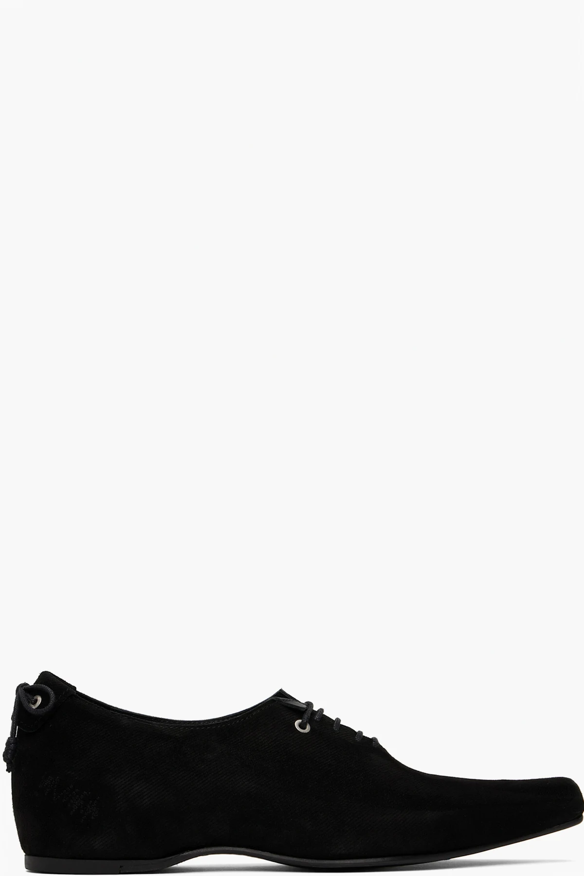 Black Velvet Oxfords