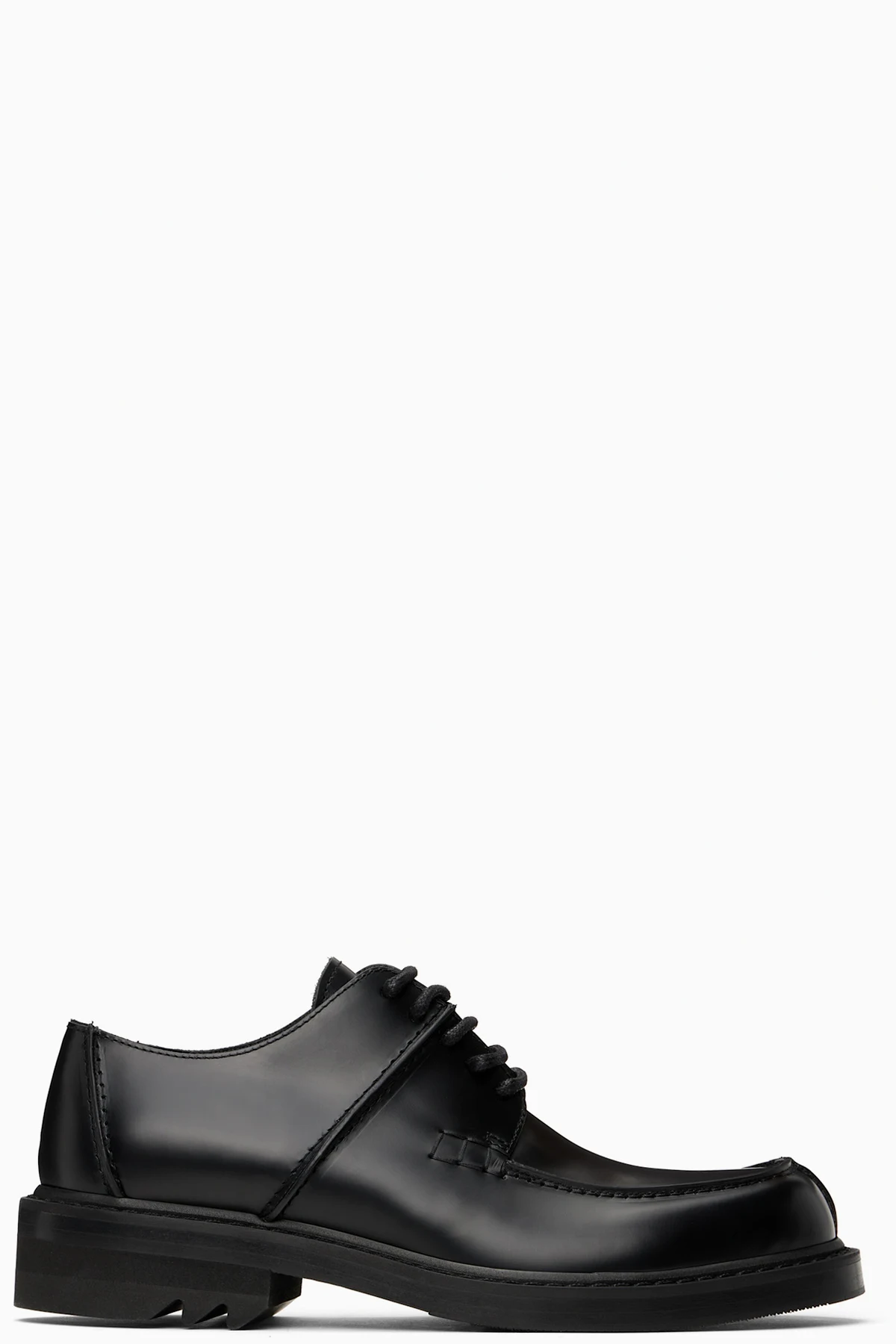 Black Leather Derbys