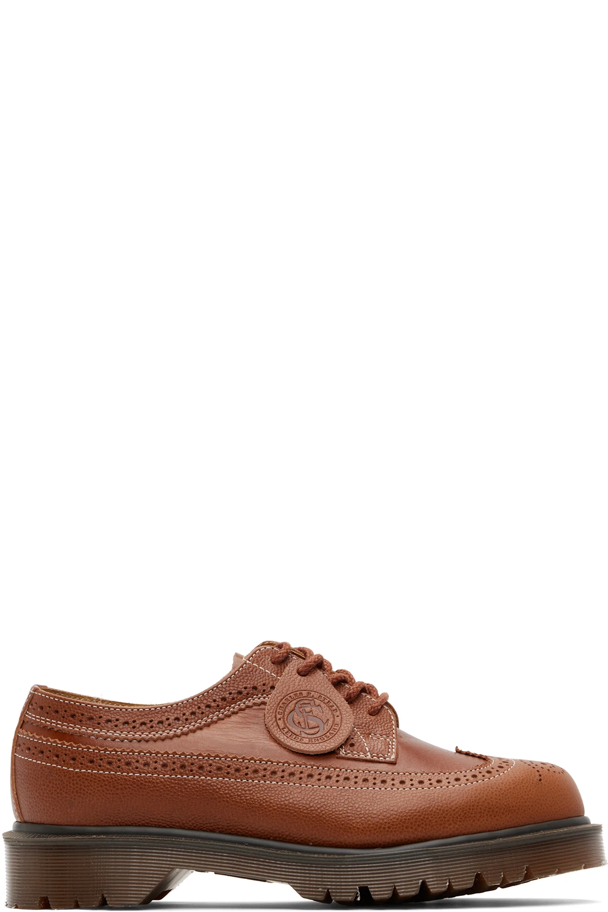 Tan 3989 Brogue Derbys