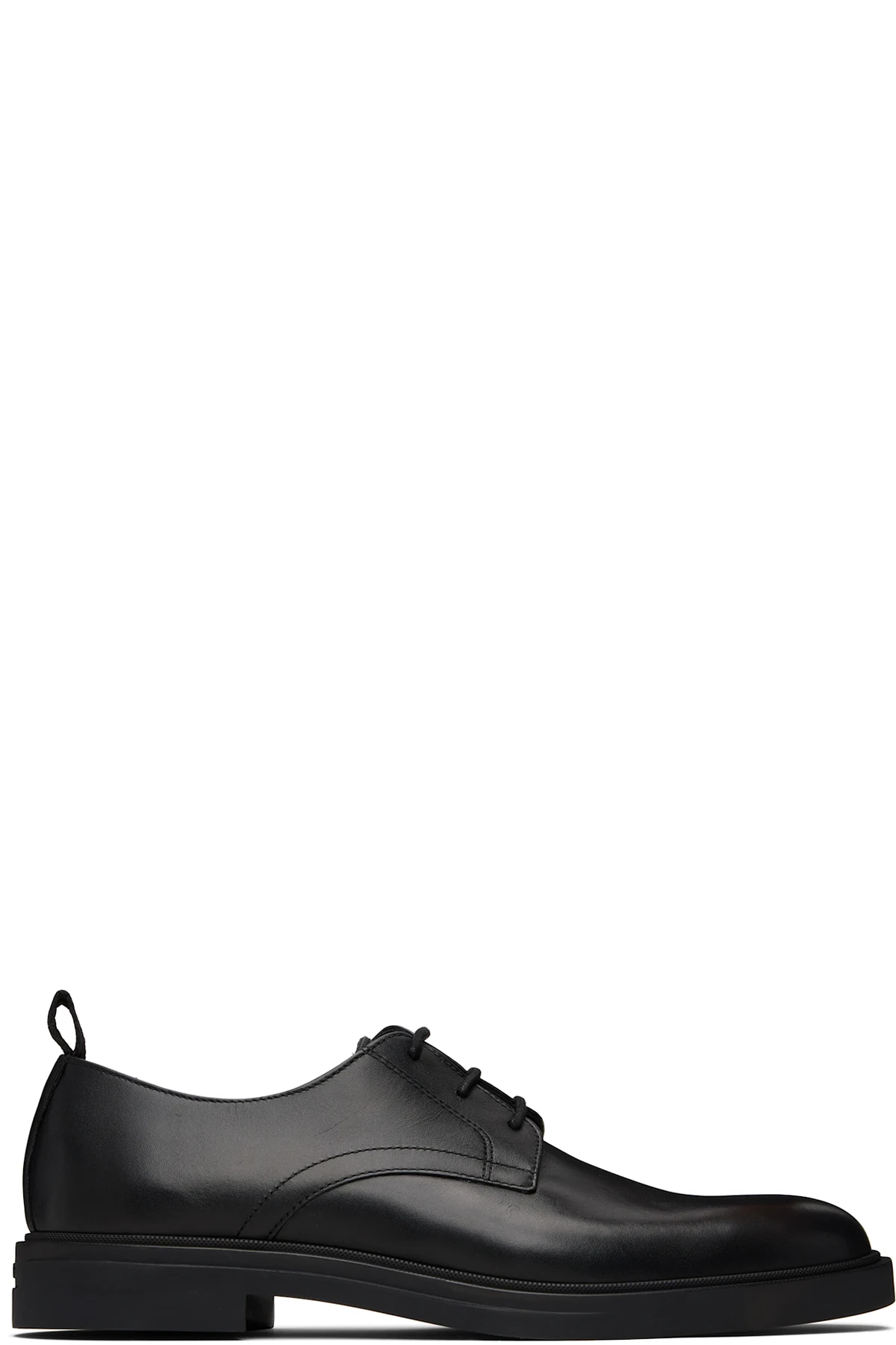 Black Leather Derbys