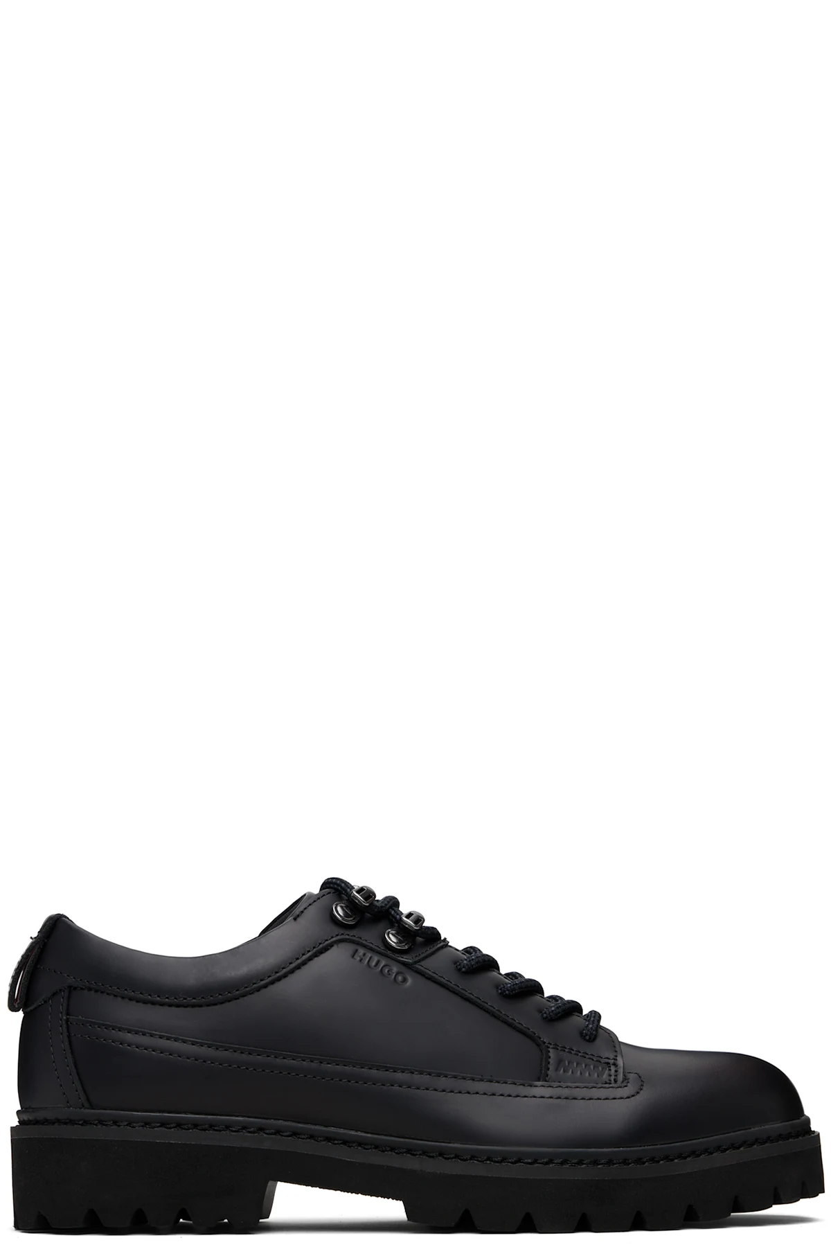 Black Lace-Up Derbys
