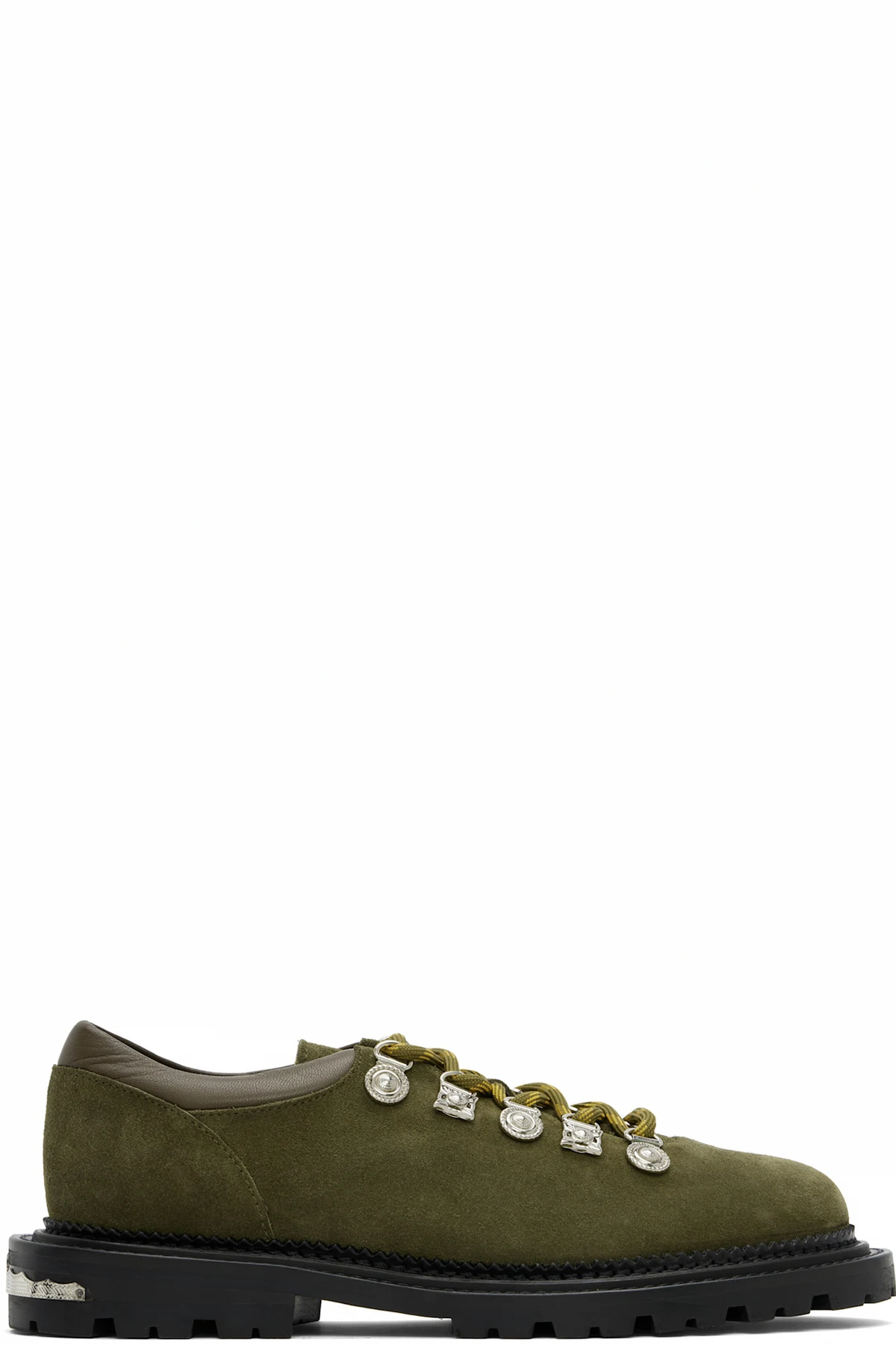 Green Suede AJ1425 Derbys