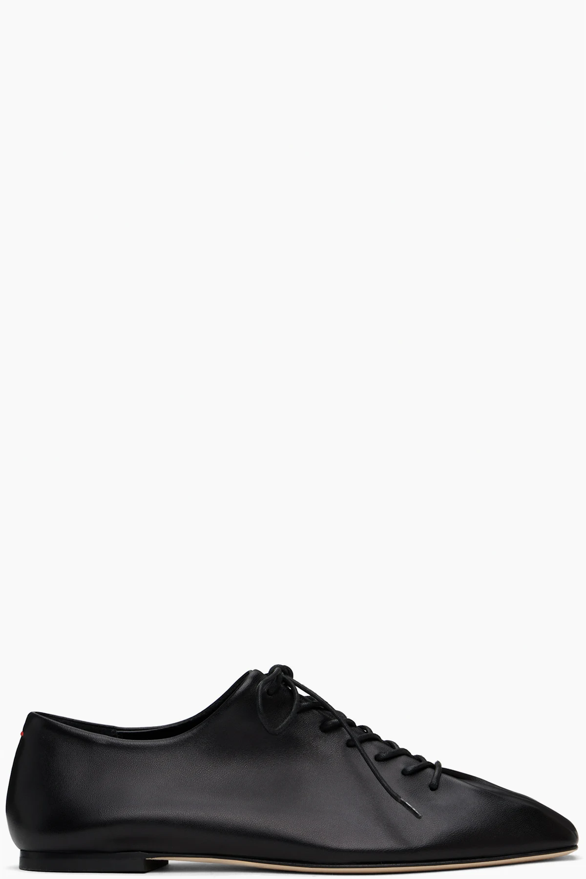 Black Isla Nappa Leather Derbys