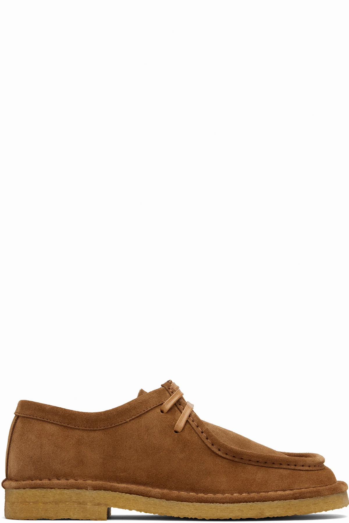 Tan Lace-Up Daddy Oxfords