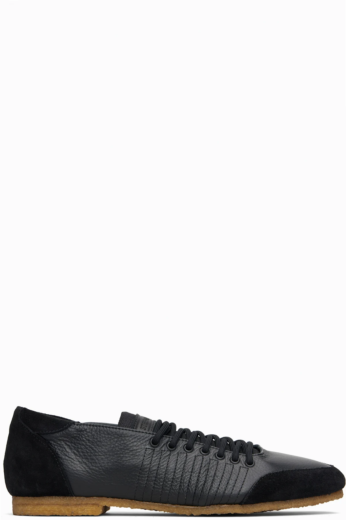 Black Lace Trainer Sneakers