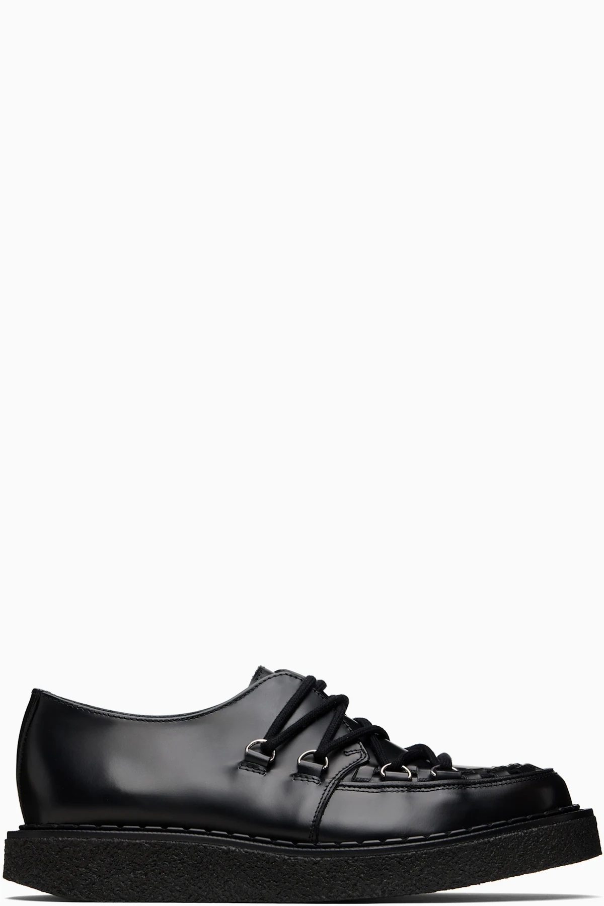 Black Uniform Experiment Edition Tie-Down Hatton Derbys