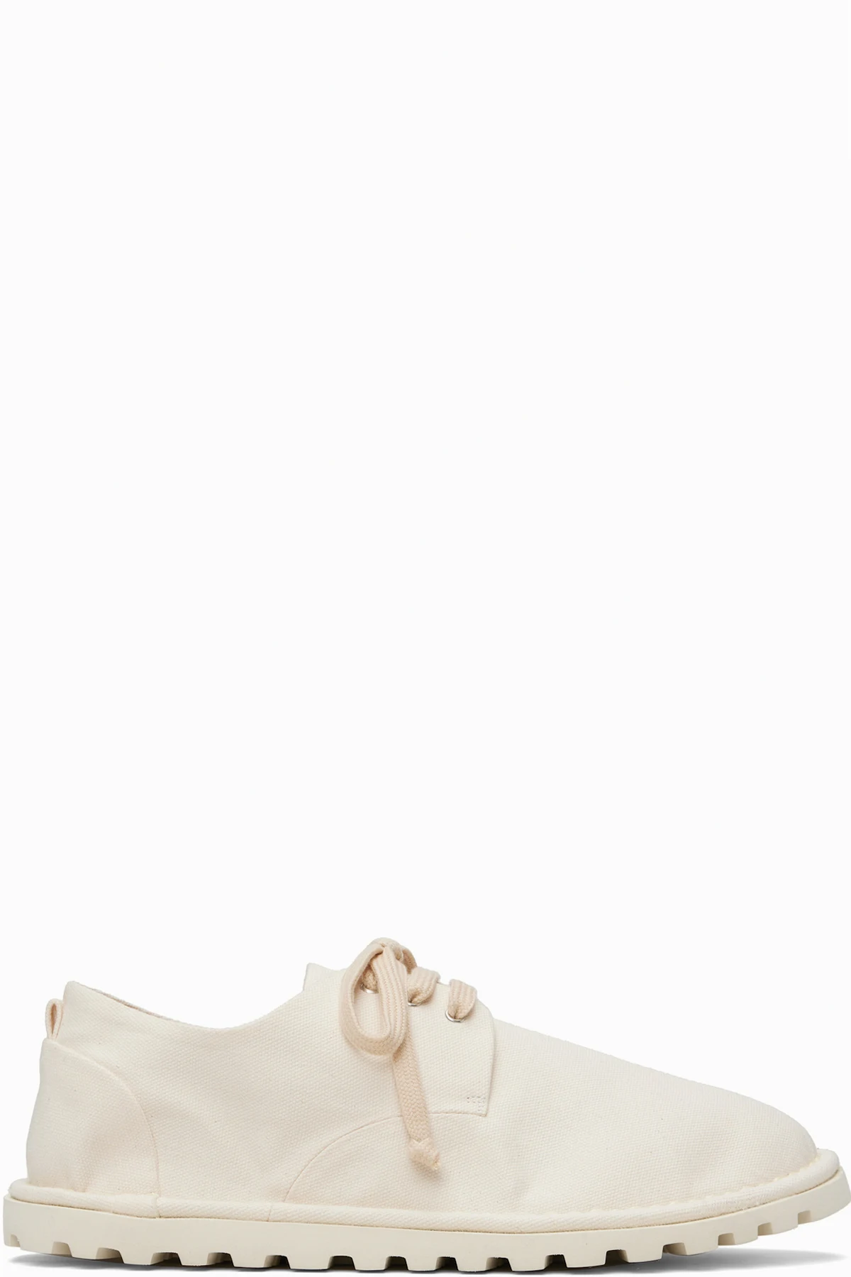 White Sancrispa Milk Cotton Derbys