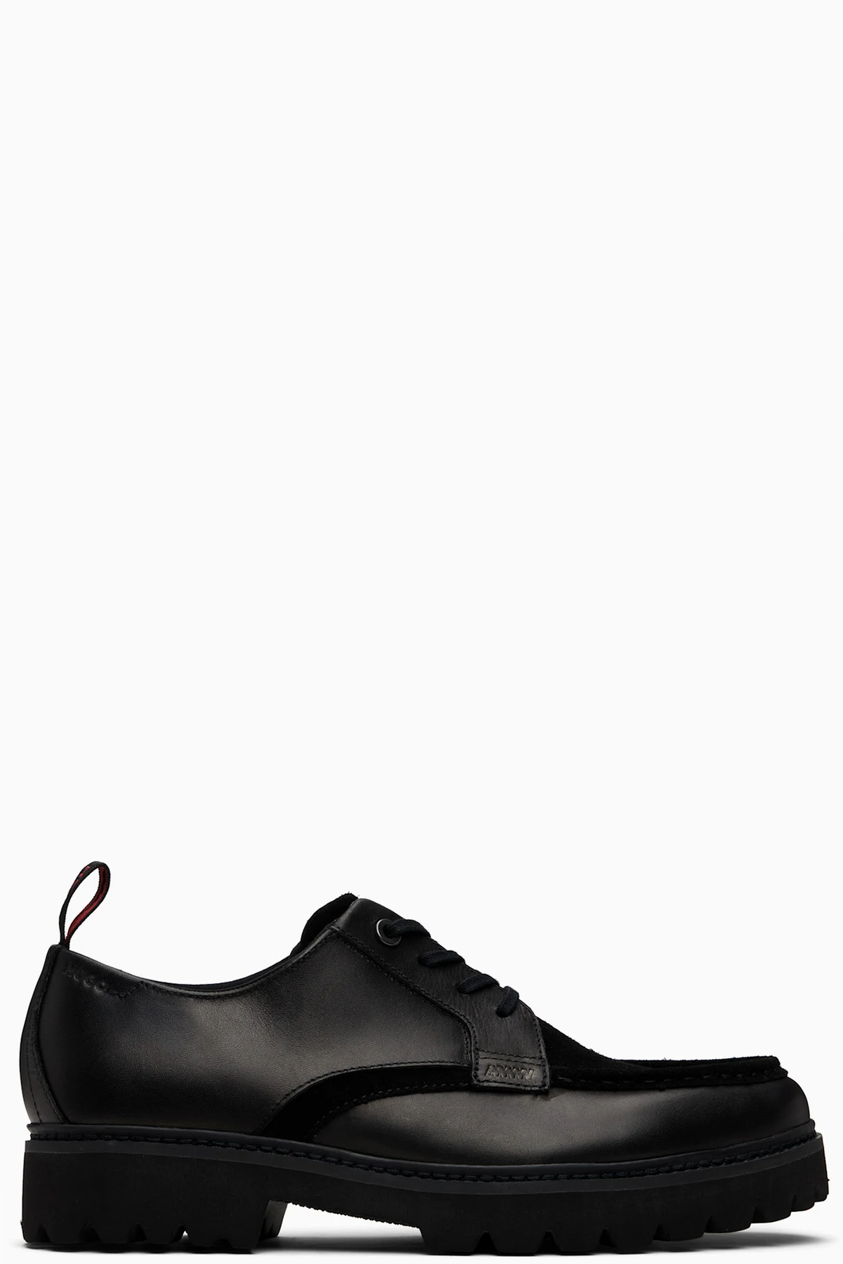 Black Leather & Suede Derbys