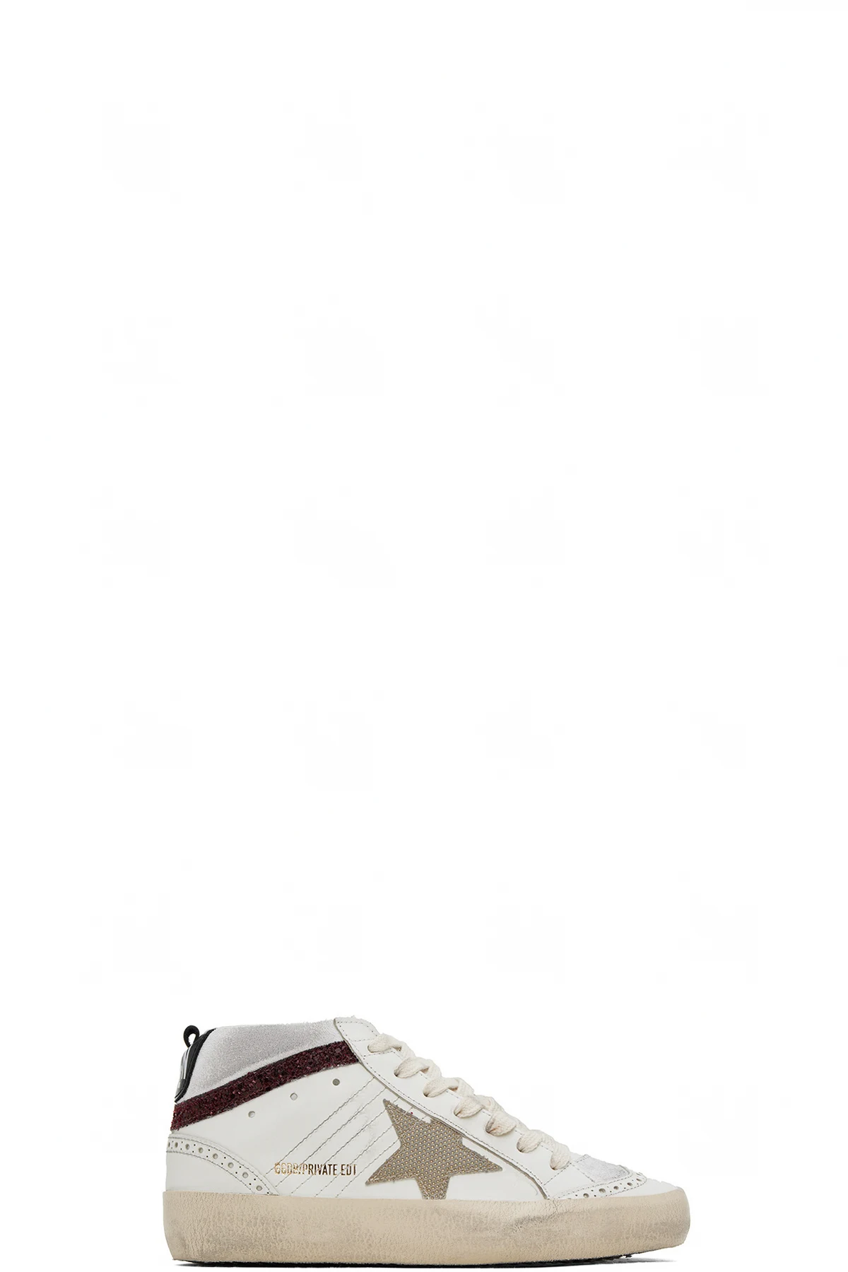 SSENSE Exclusive White Mid Star Sneakers