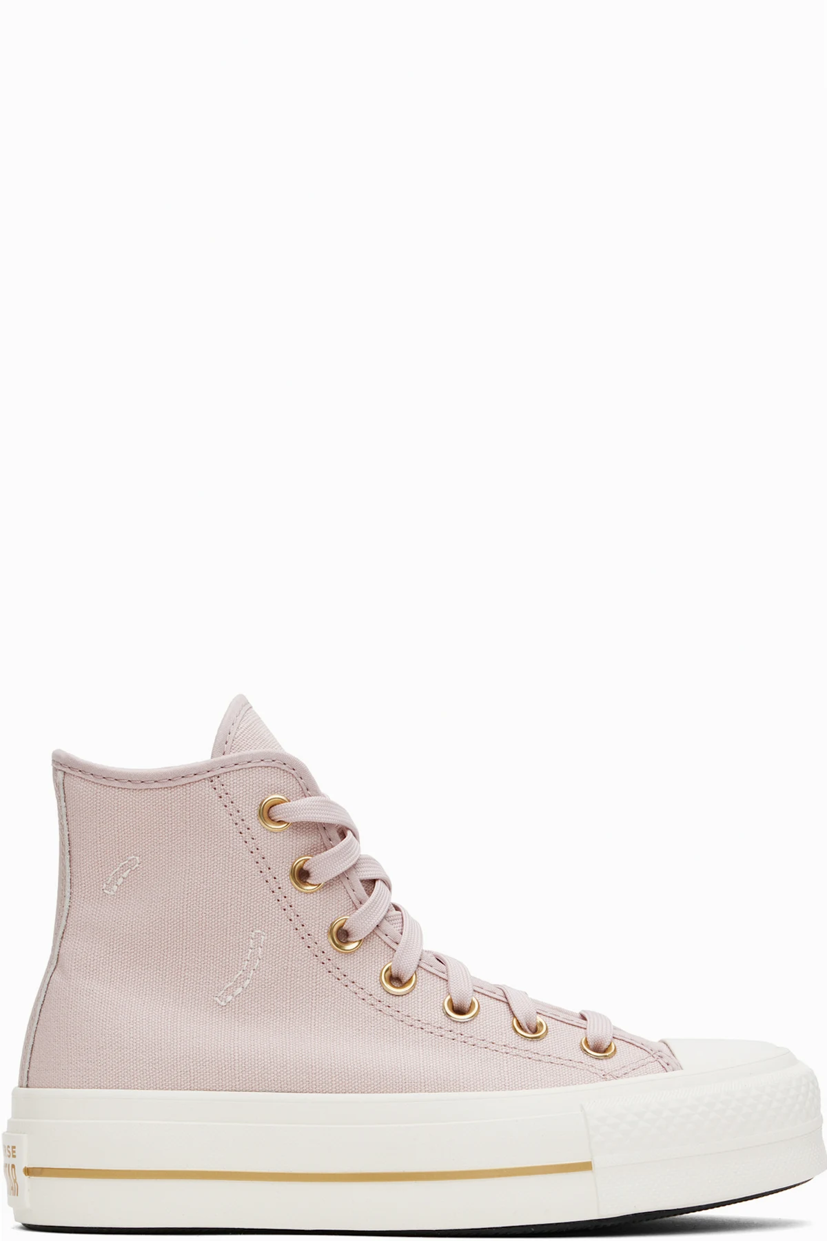 Pink Chuck Taylor All Star Lift Platform Tailored Lines High Top Sneakers