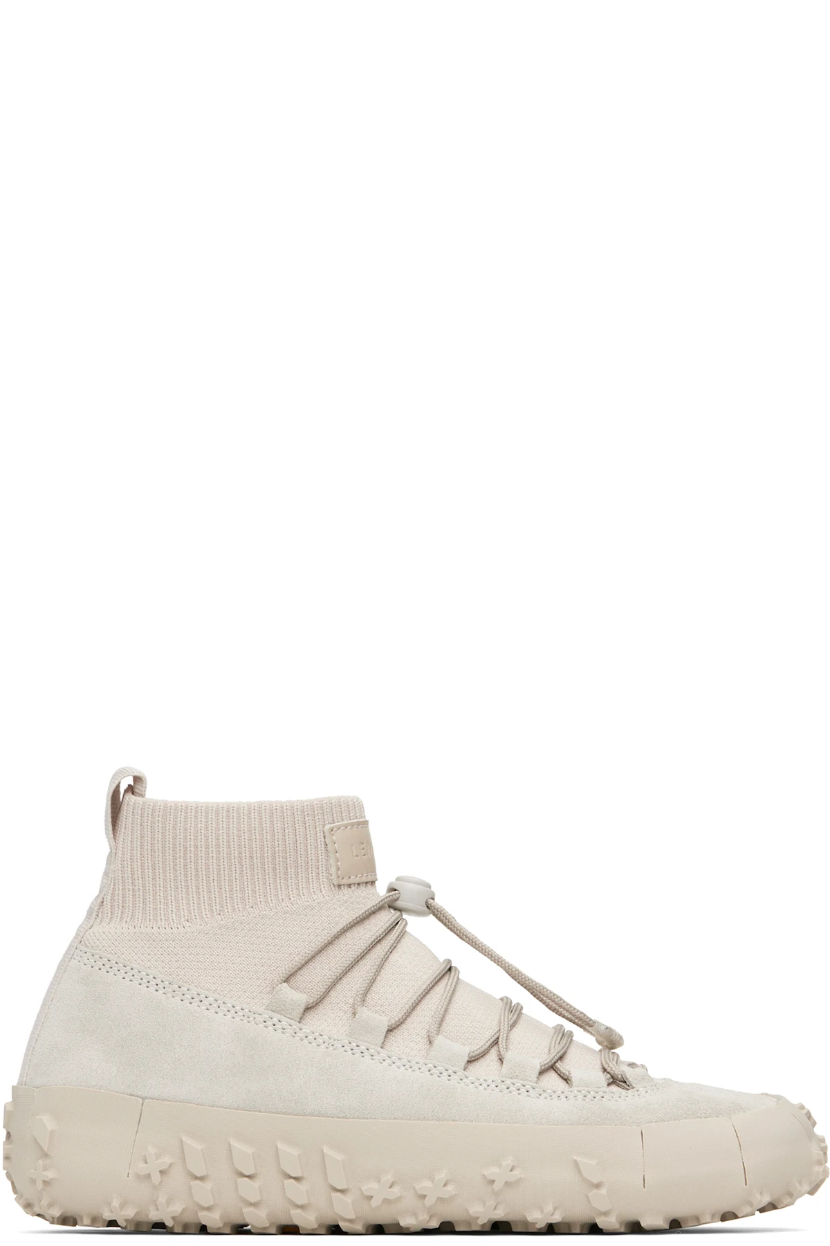 Gray Vibram Wrap On Sneakers