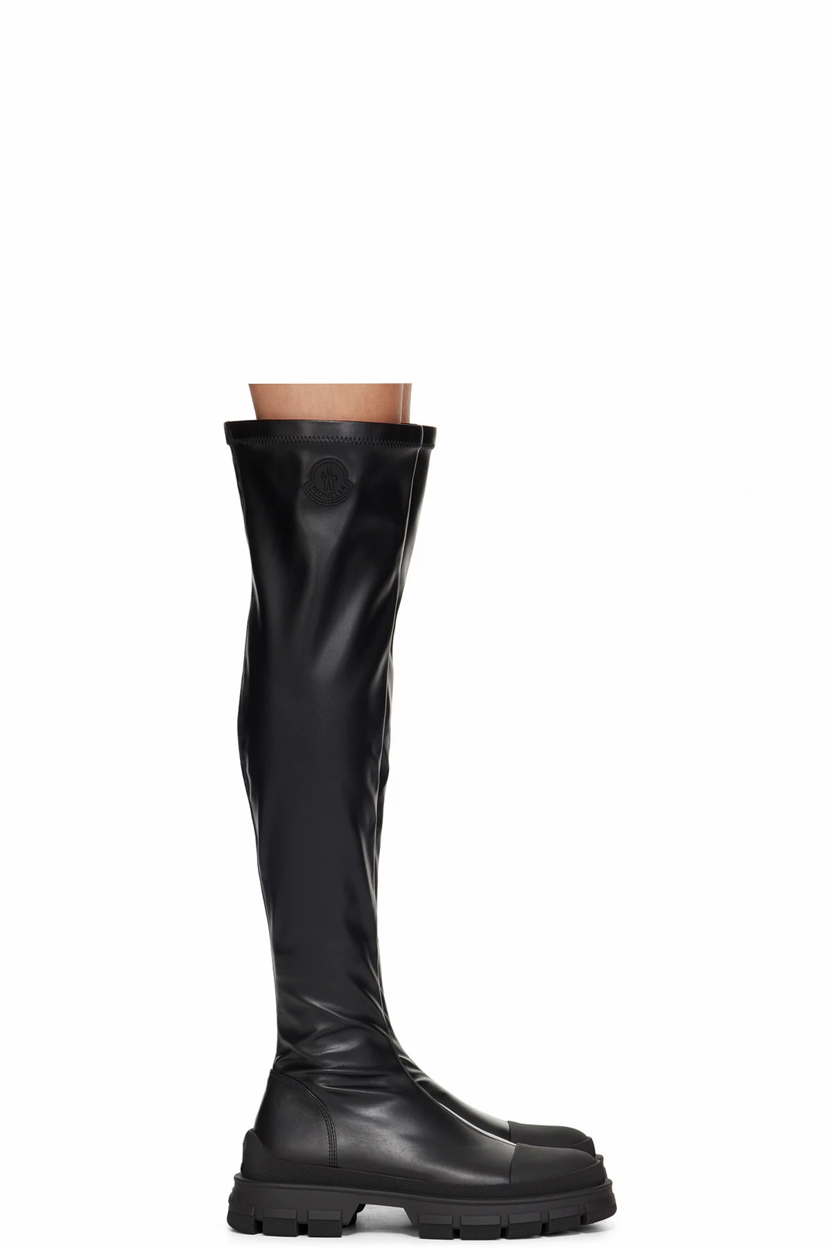 Black Hevea High Tall Boots