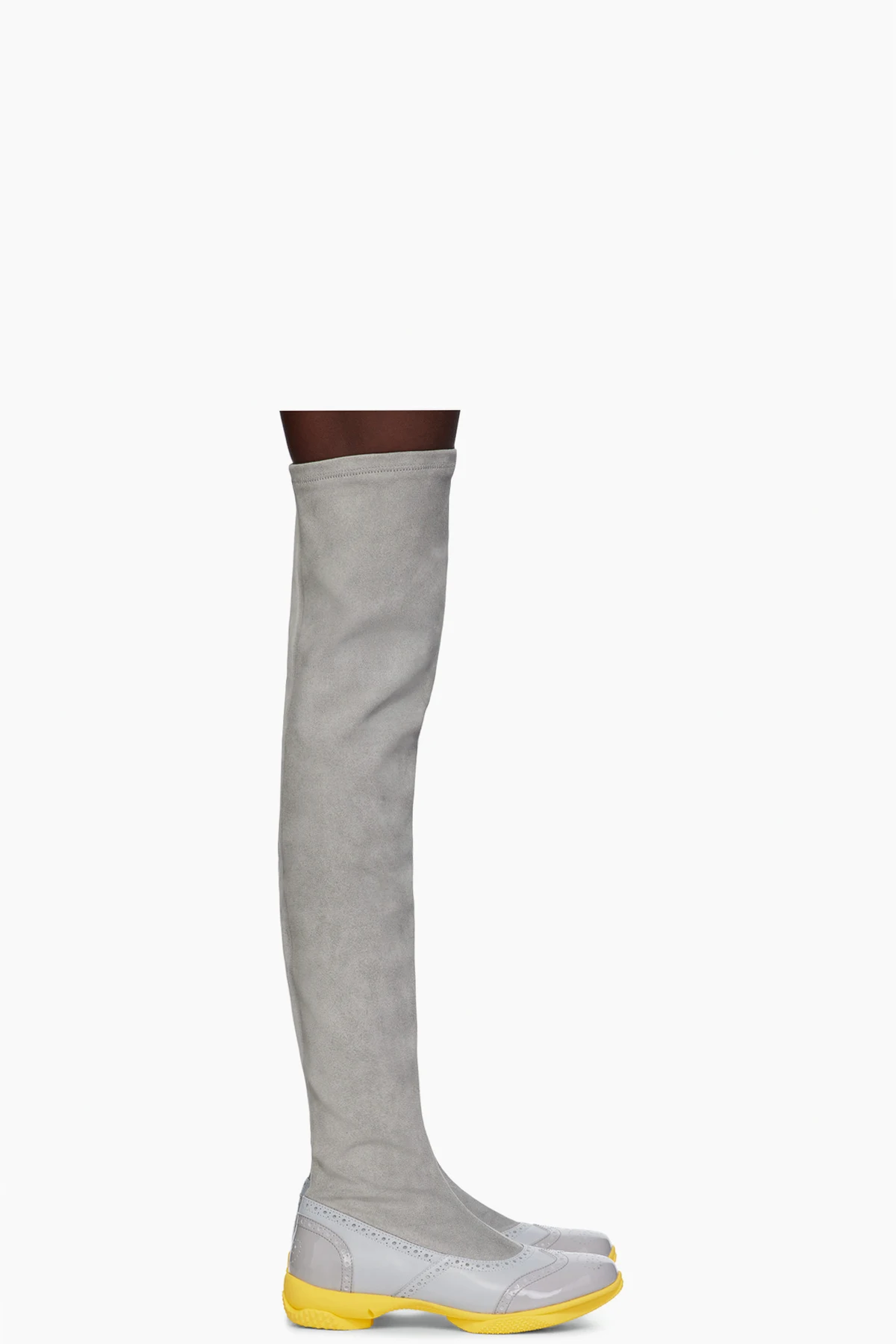 Gray Sonia High Boots