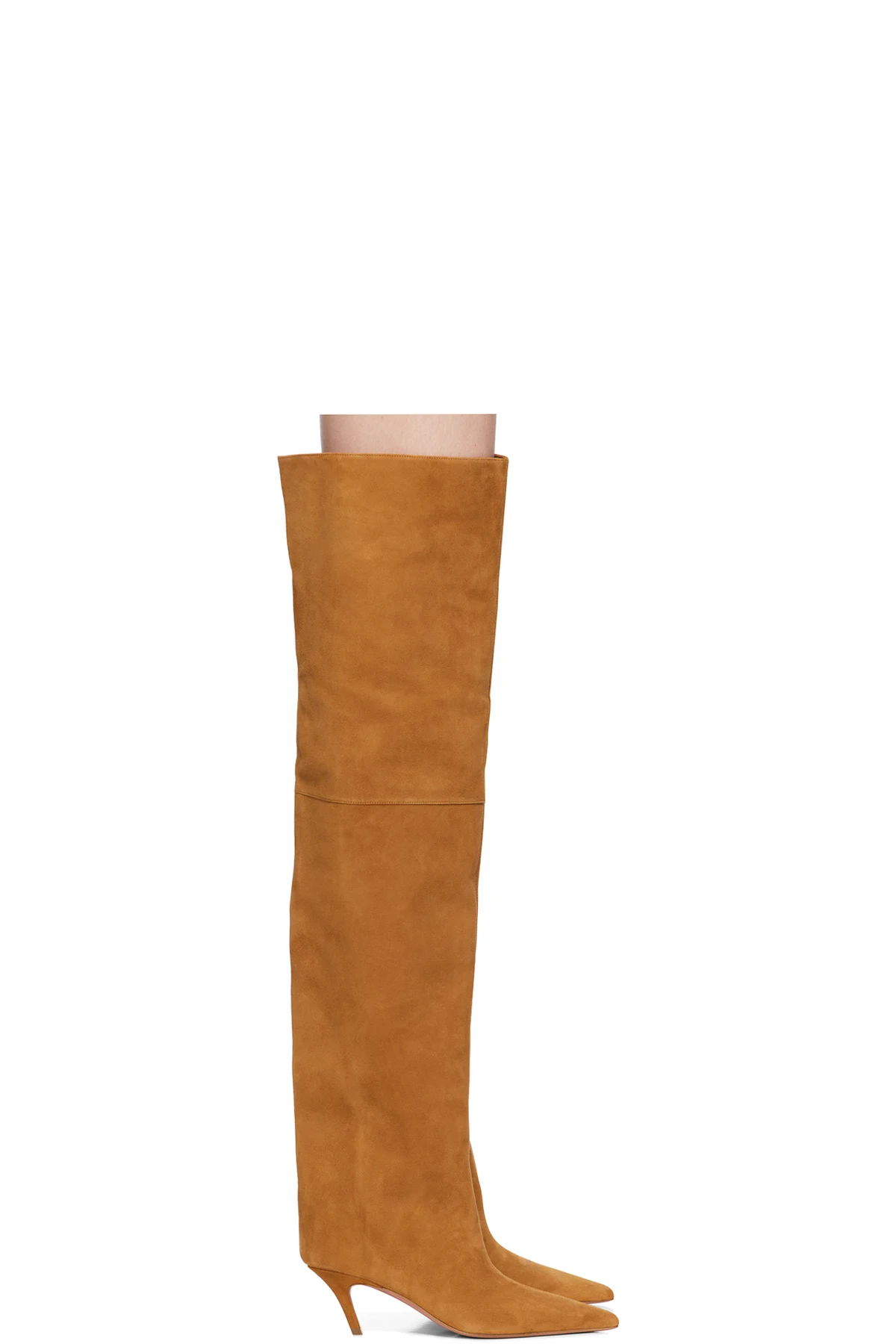 Tan Fiona Thigh High Boots