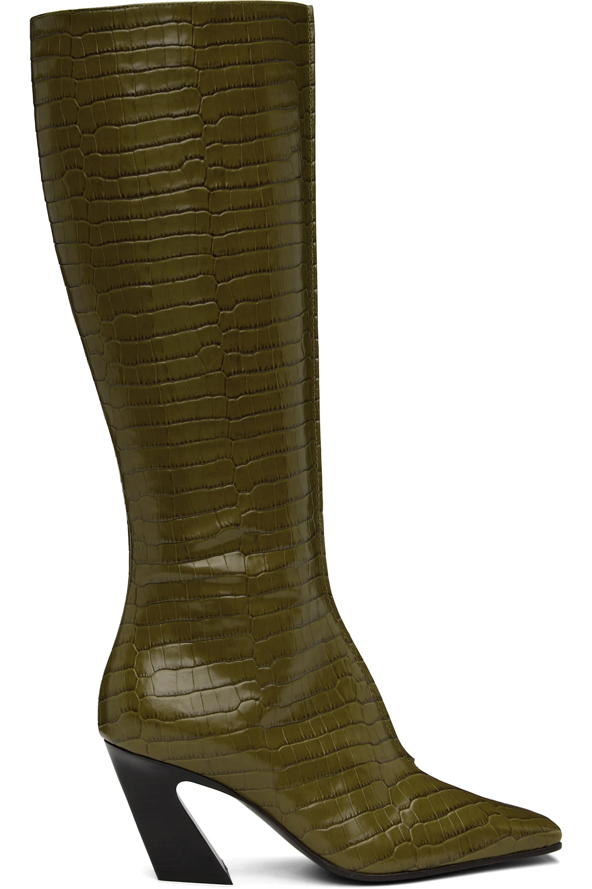Green Lewis Tall Boots