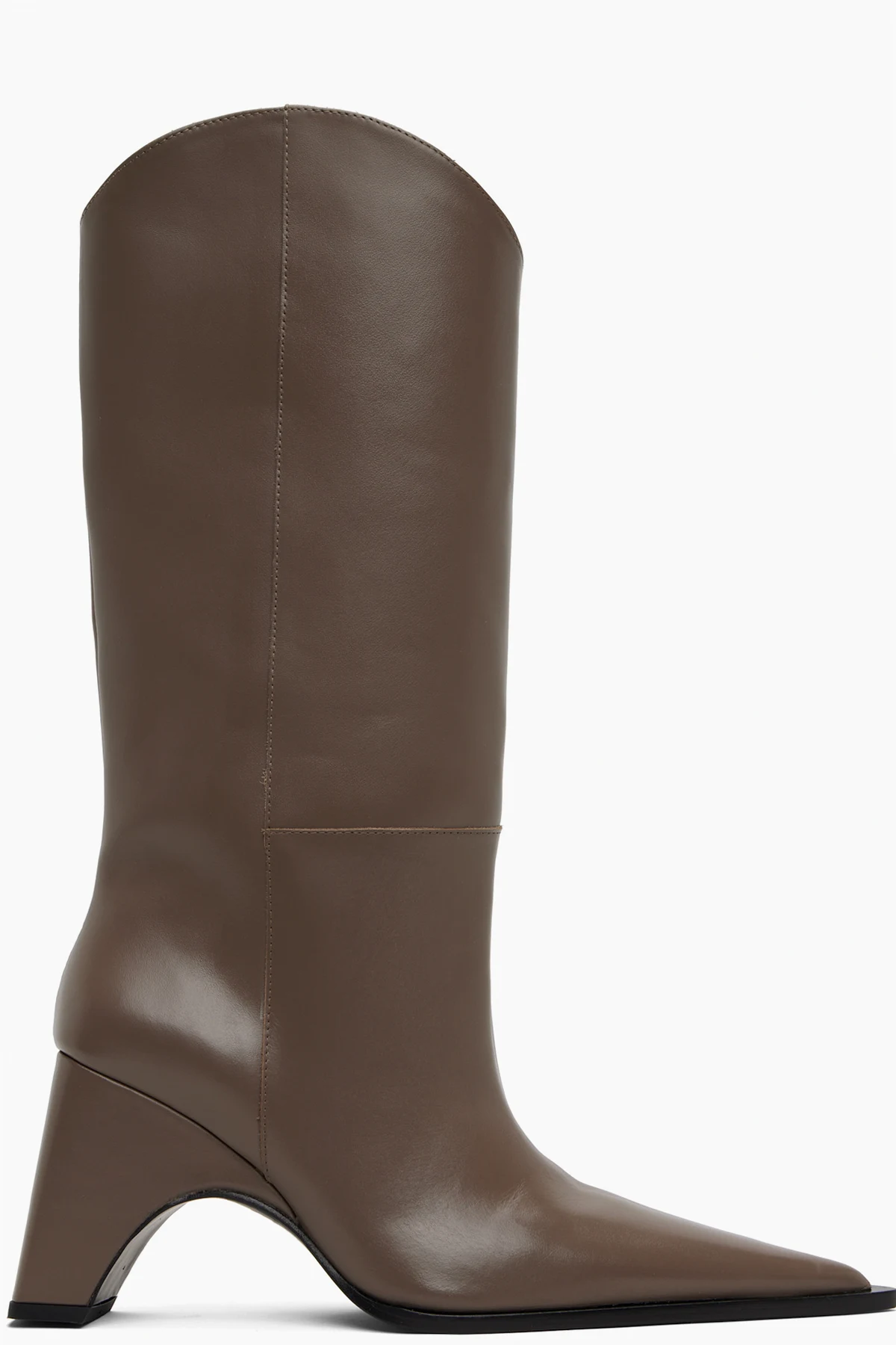 Taupe Cowboy Bridge Tall Boots