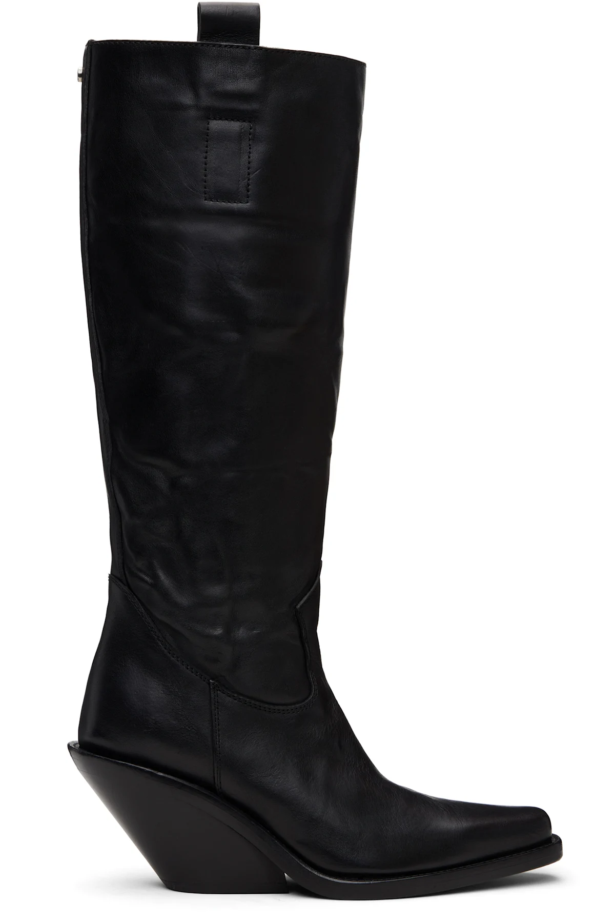 Black Lidar Western Boots
