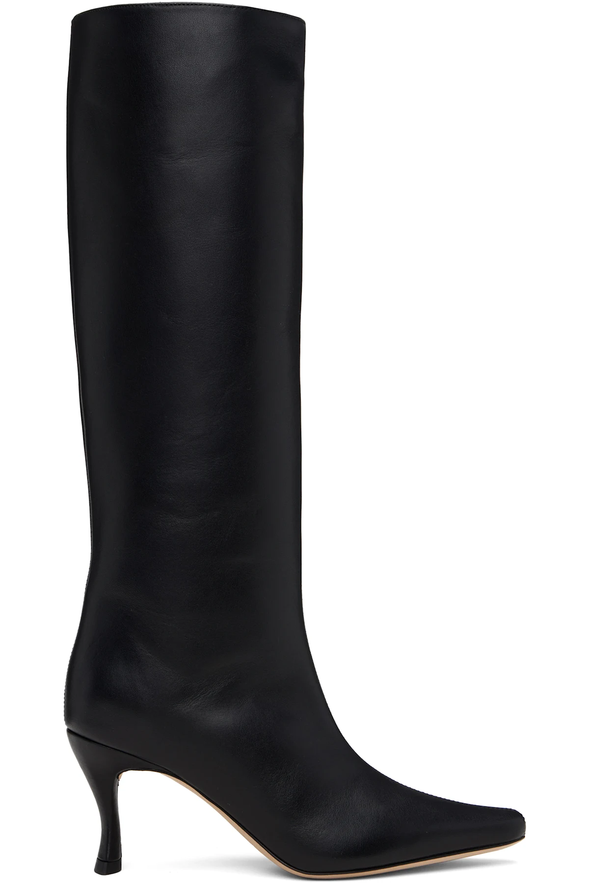 Black Stevie 42 Knee-High Tall Boots
