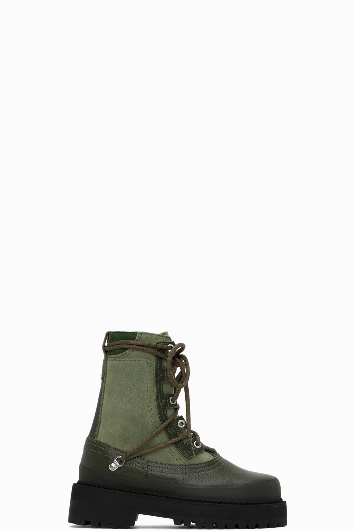 Green Lanier Boots