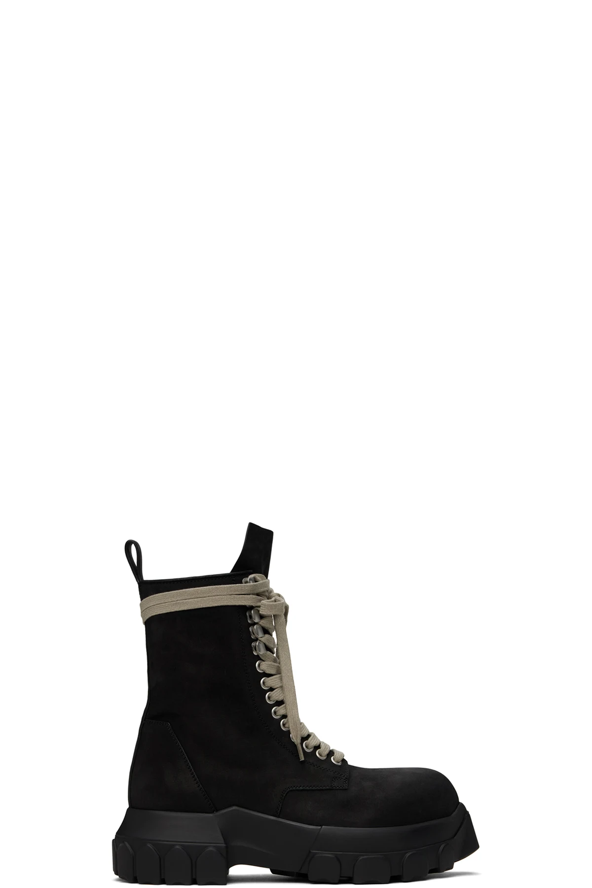 Black Porterville Army Tractor Boots