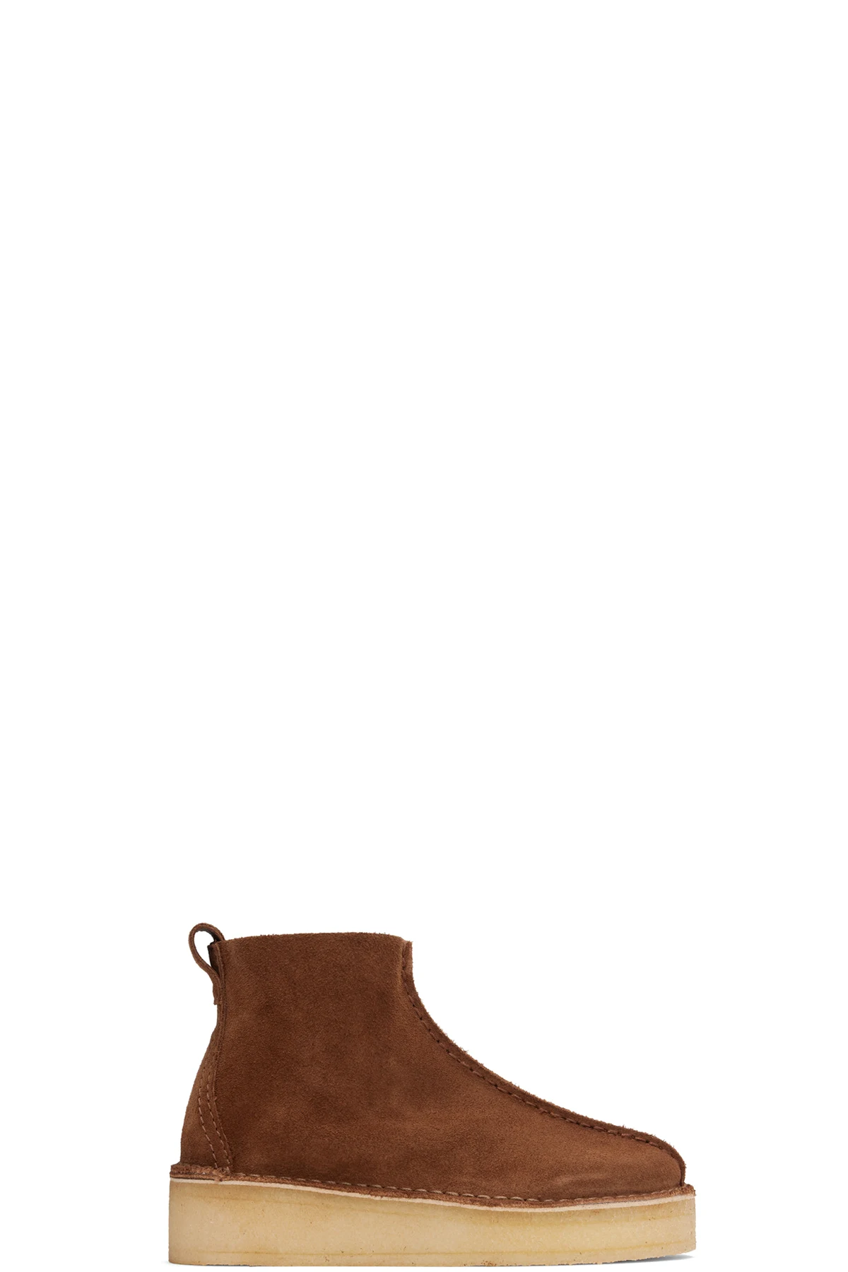 Brown Trek Wedge Boots