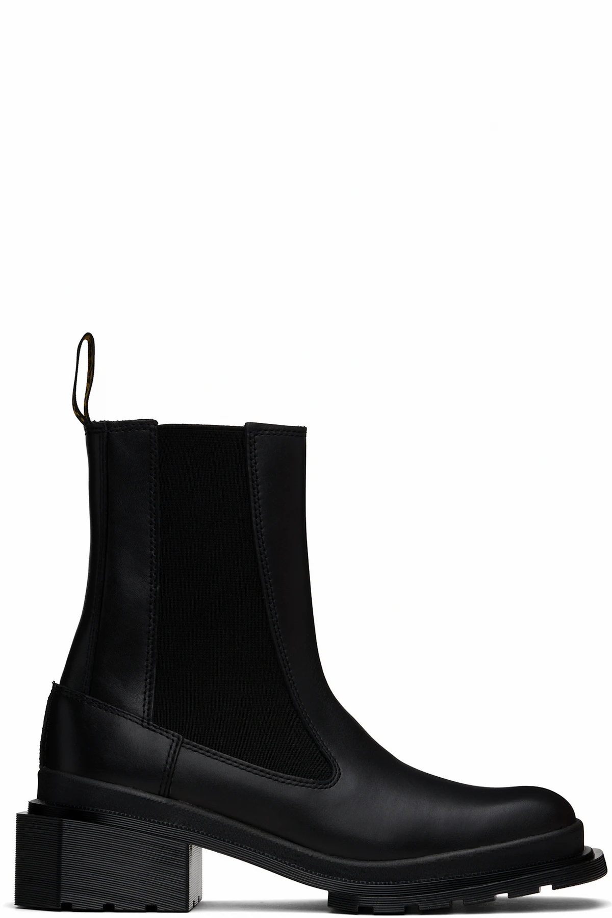 Black Maybole Square Toe Chelsea Boots