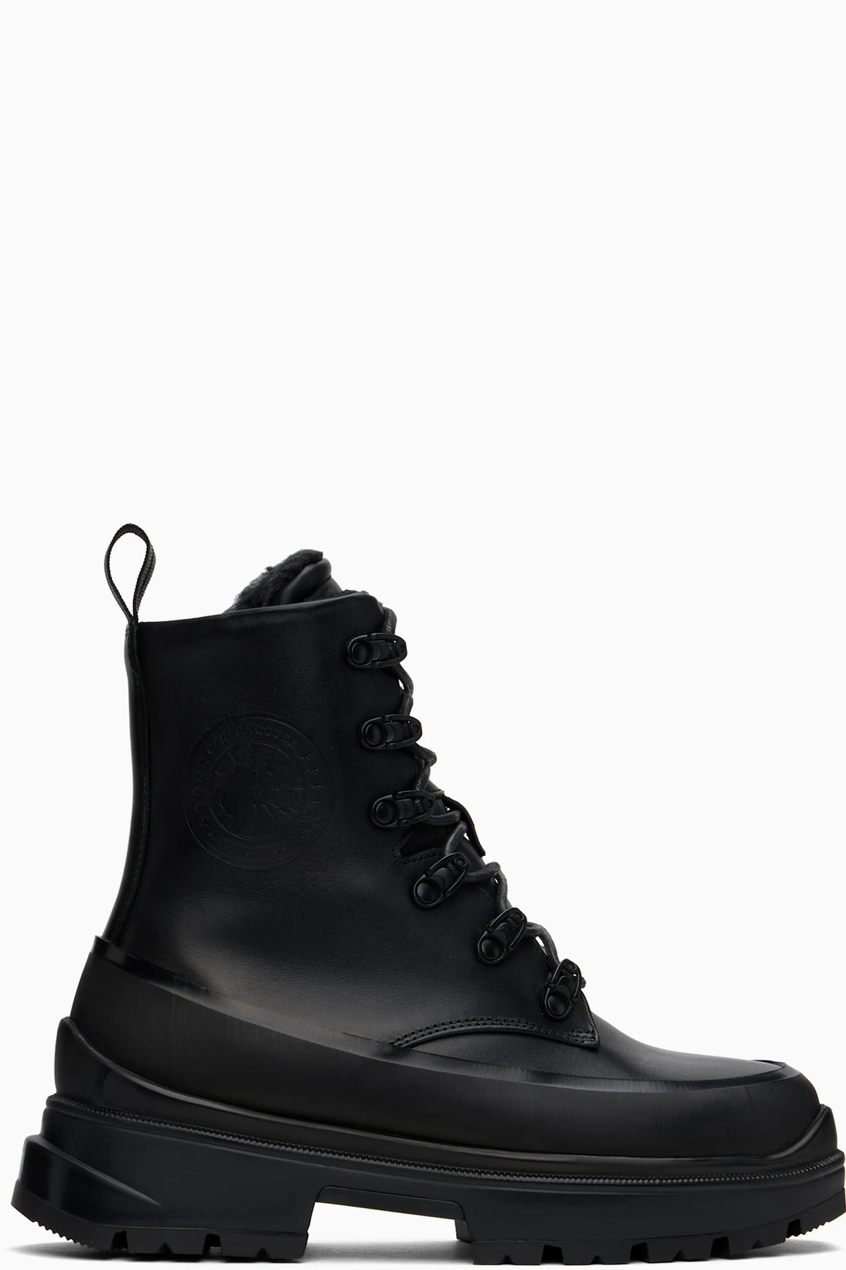 Black Kya Lace-Up Boots