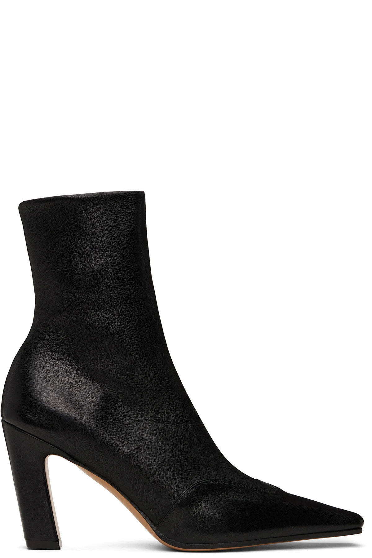 Black Nevada Stretch High Boots