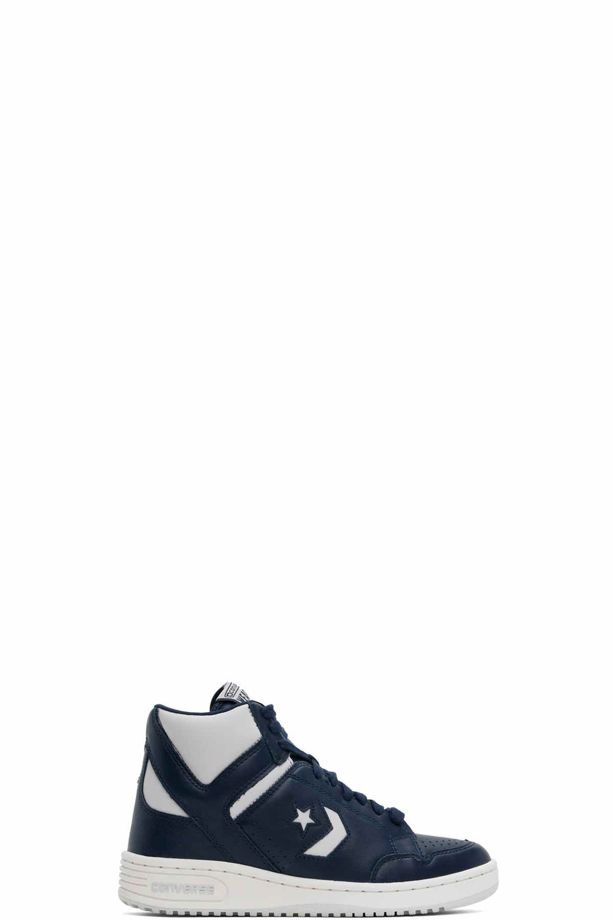 Navy & Gray Weapon Mid Top Sneakers