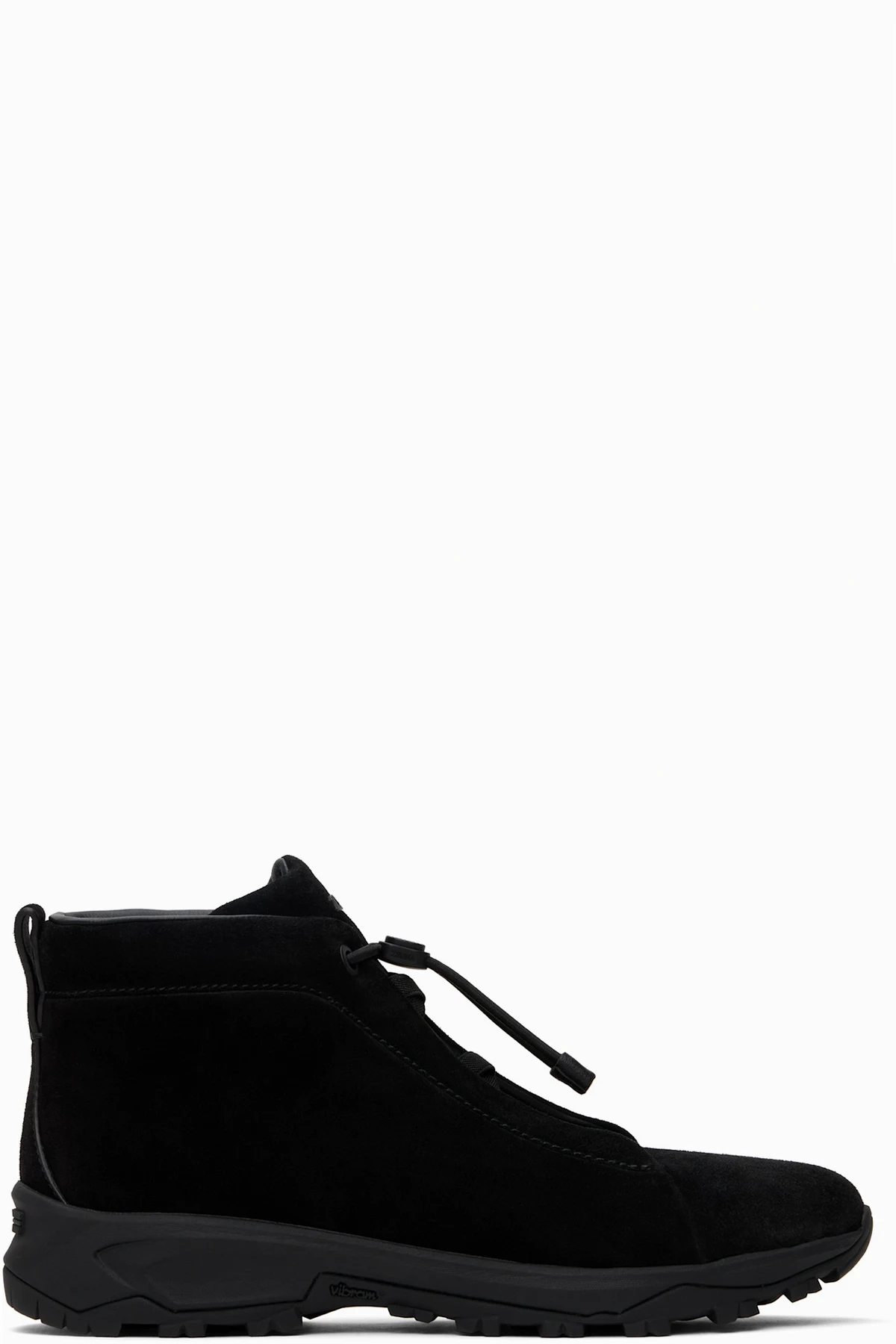 Black Triple Stitch Vetta High-Top Sneakers