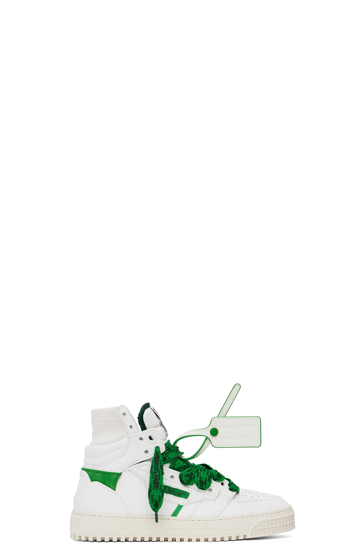 White & Green 3.0 Off Court Sneakers