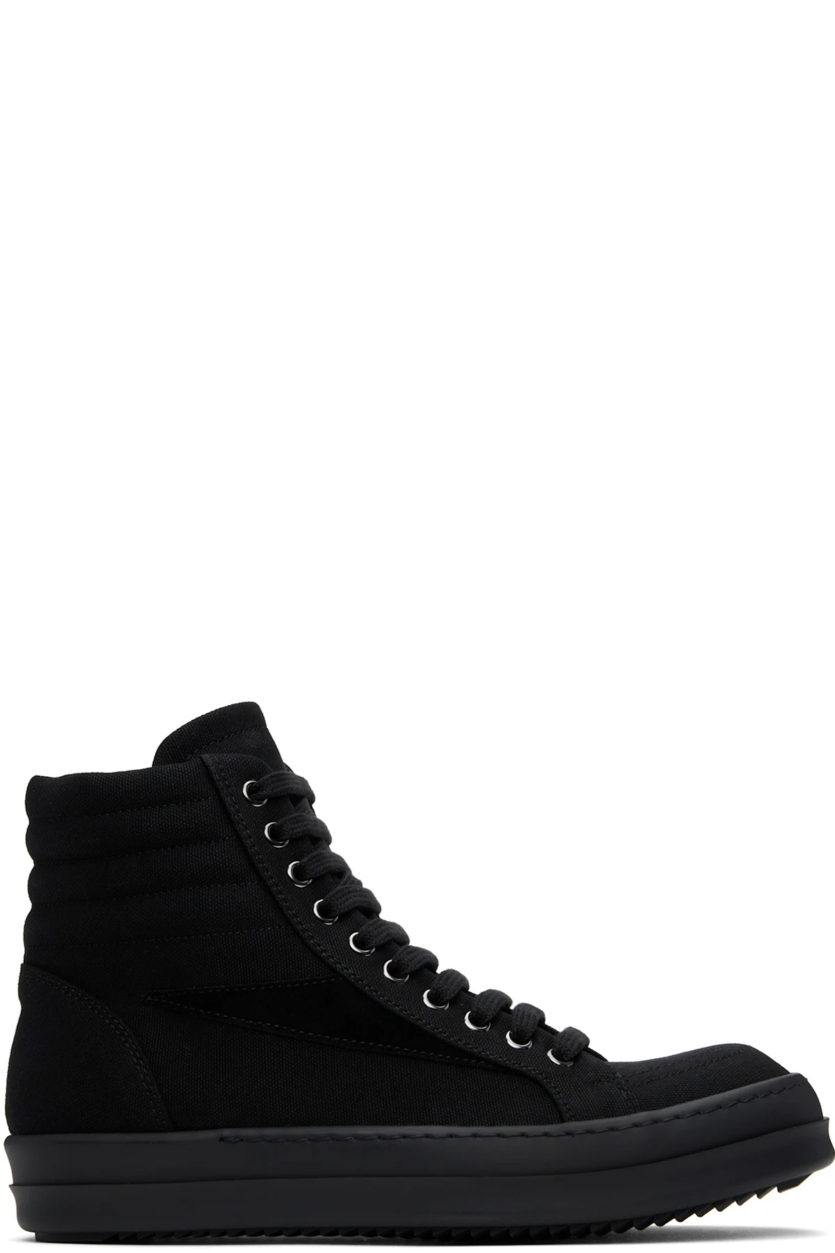 Black Hollywood Vintage High Sneakers