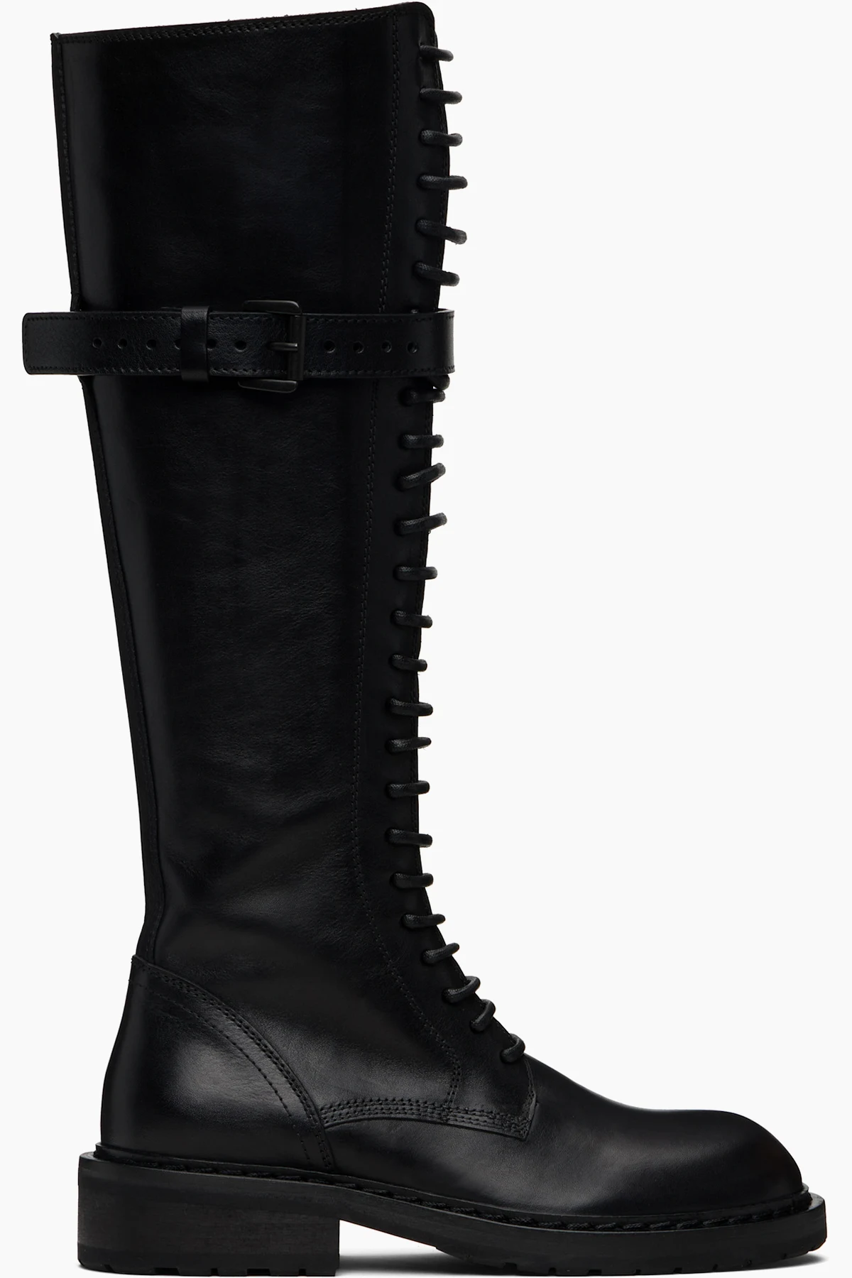 Black High Danny Tall Boots