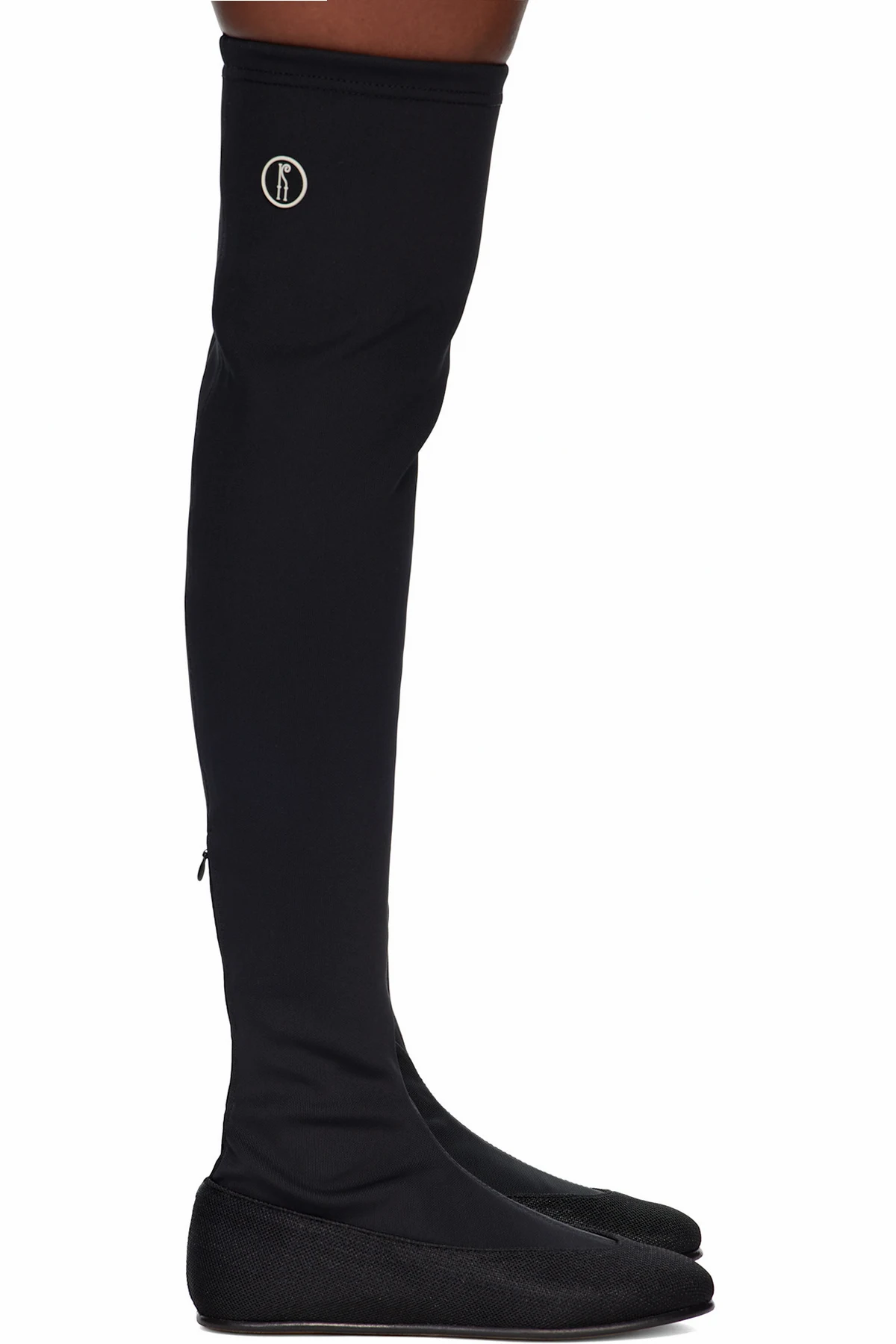 Black Proxima Ballerina Tall Boots