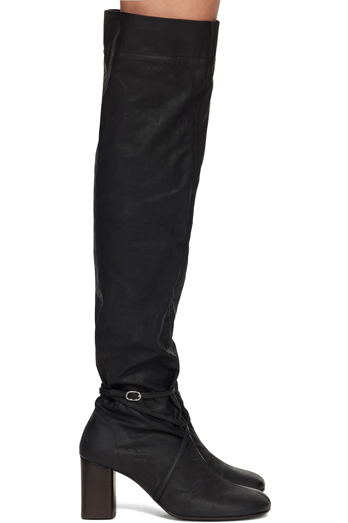 Black Knotted Anatomic 80 Boots