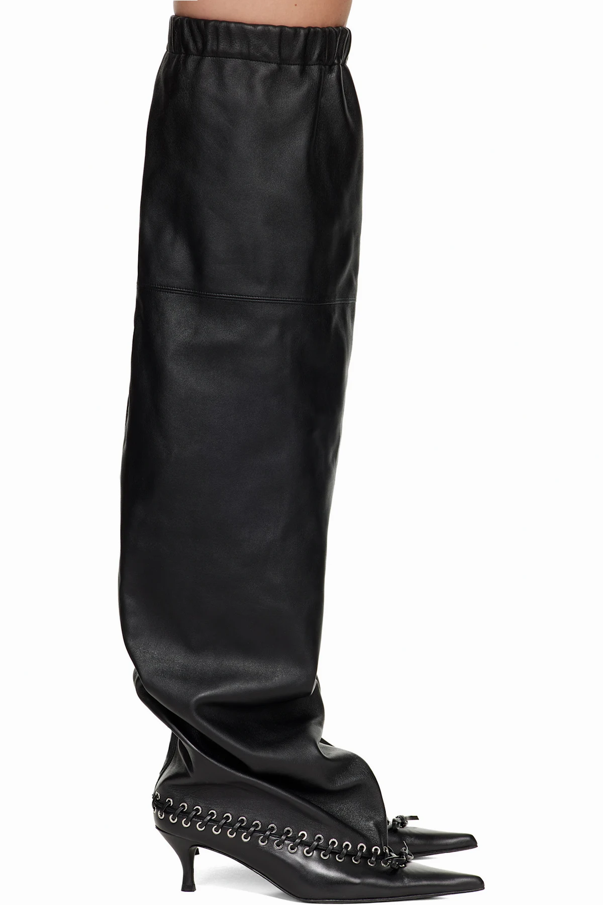 Black Level Thigh High Tall Boots