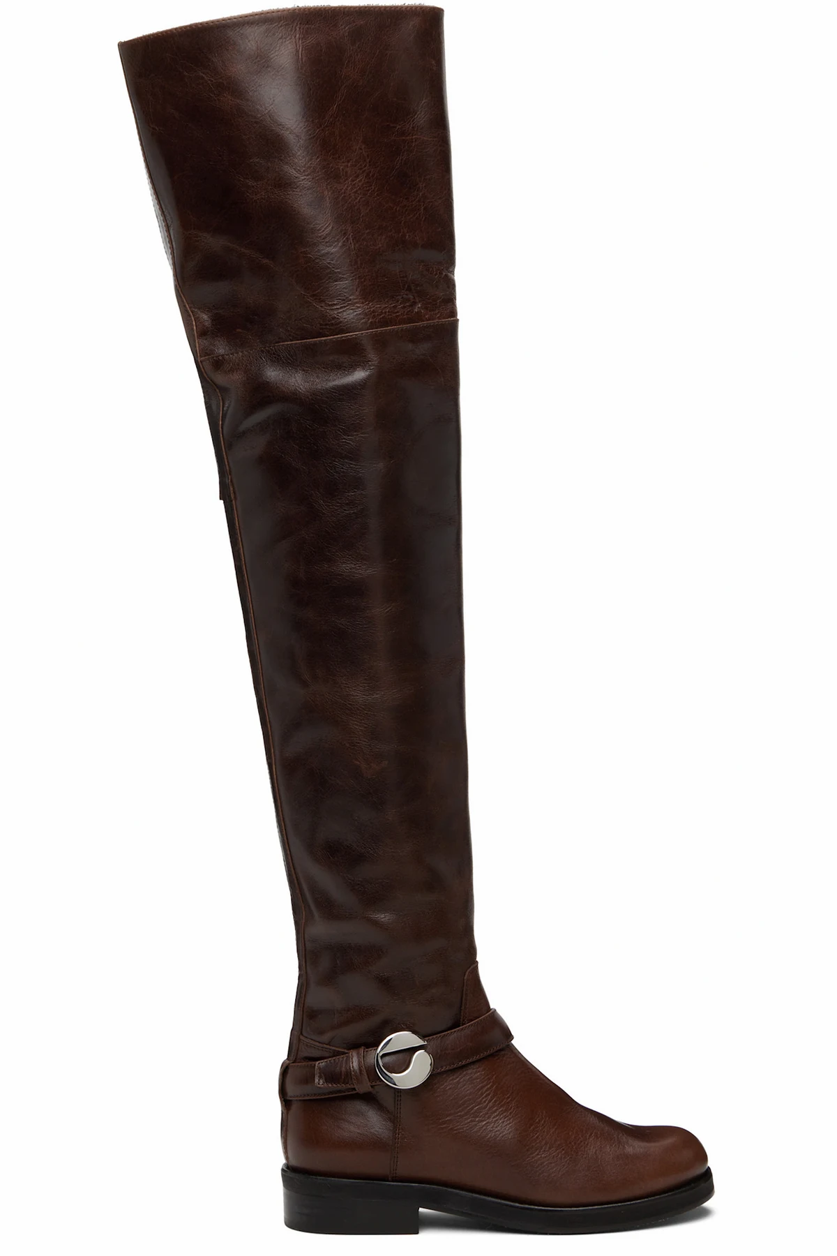 Brown Belt High Cavalier Tall Boots