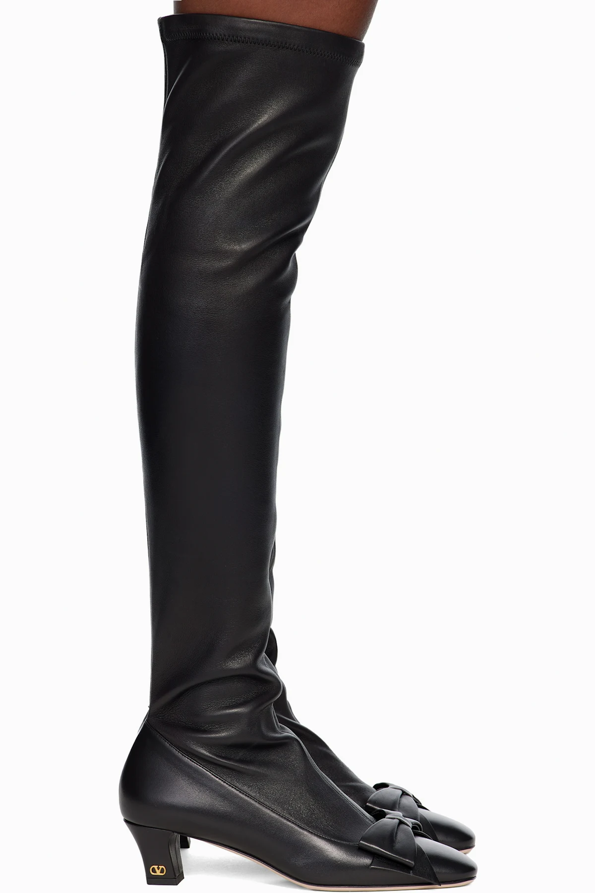 Black Over-The-Knee Tall Boots