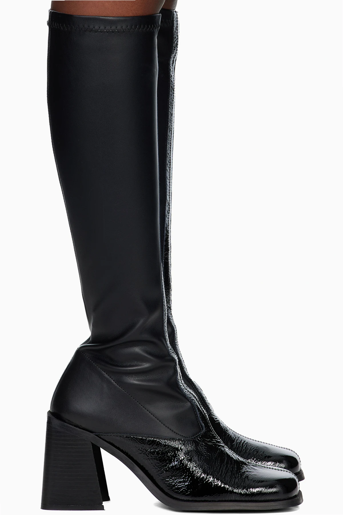 Black Chloë High Boots