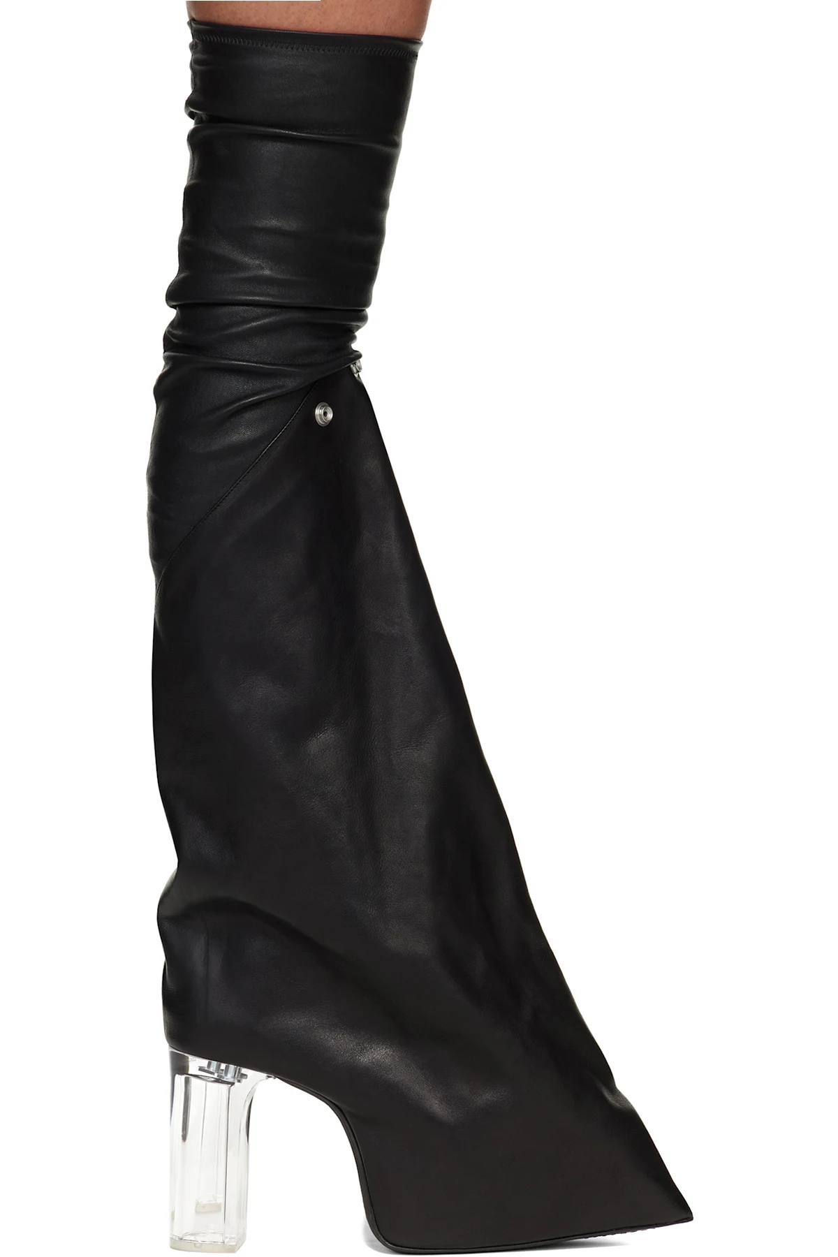 Black Temple Taco Kiss Tall Boots