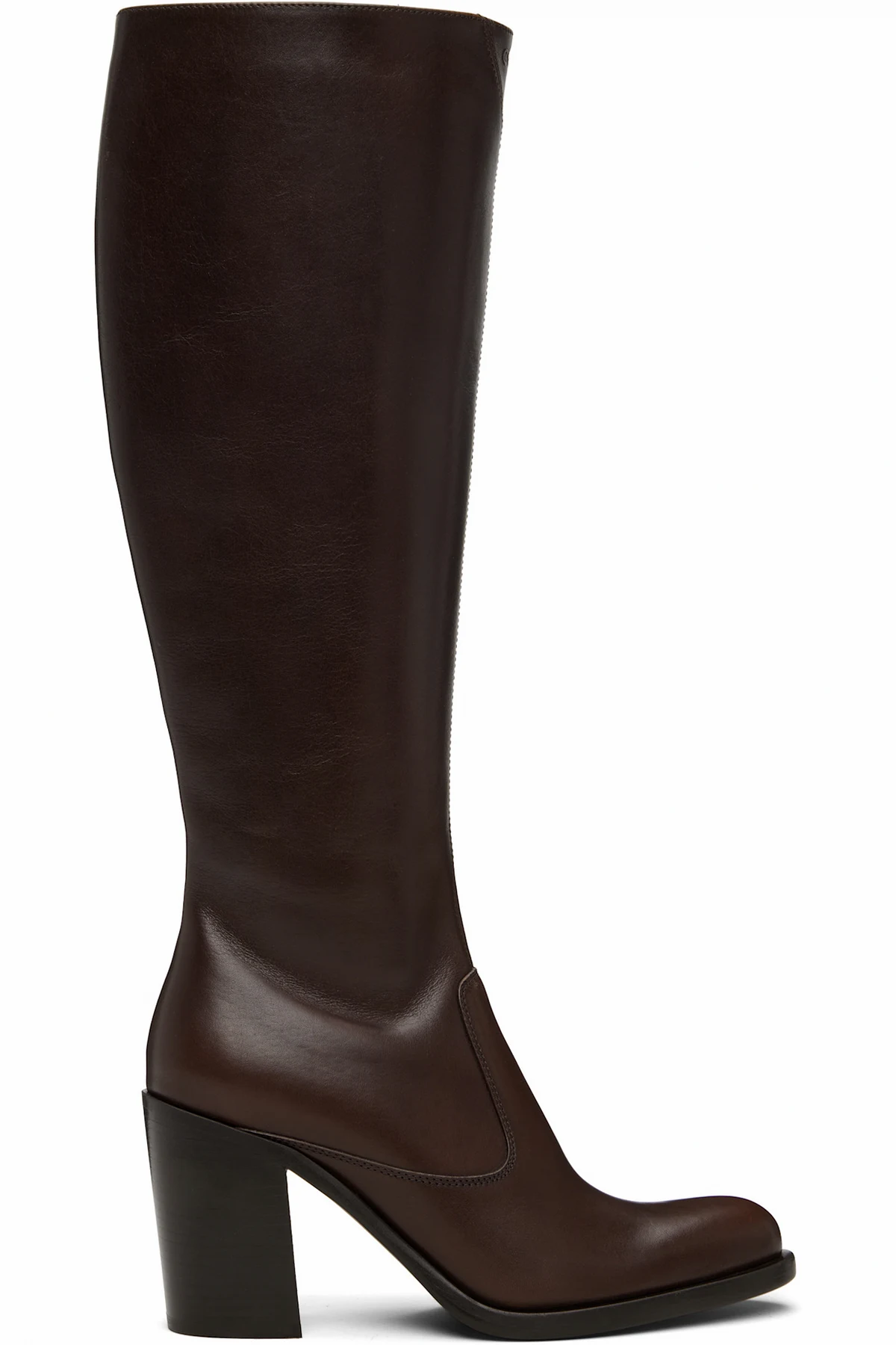 Brown Phoenix Heeled Tall Boots