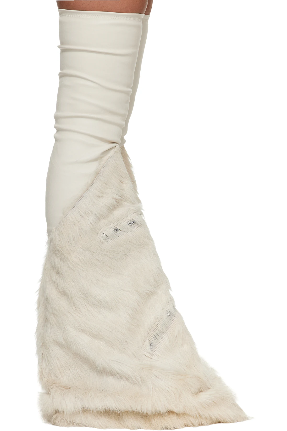 Off-White Temple Cargo Fetish Sneaks Tall Boots