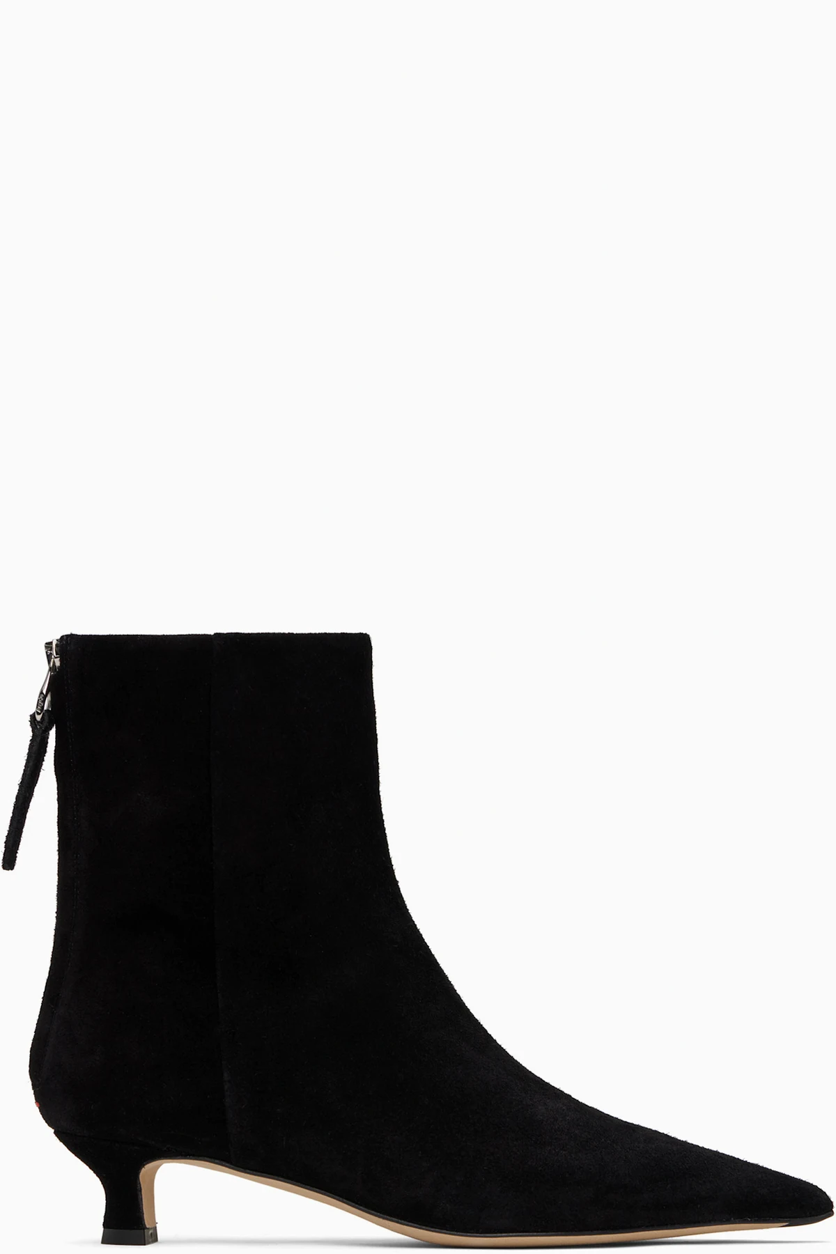 Black Zoe Suede Boots