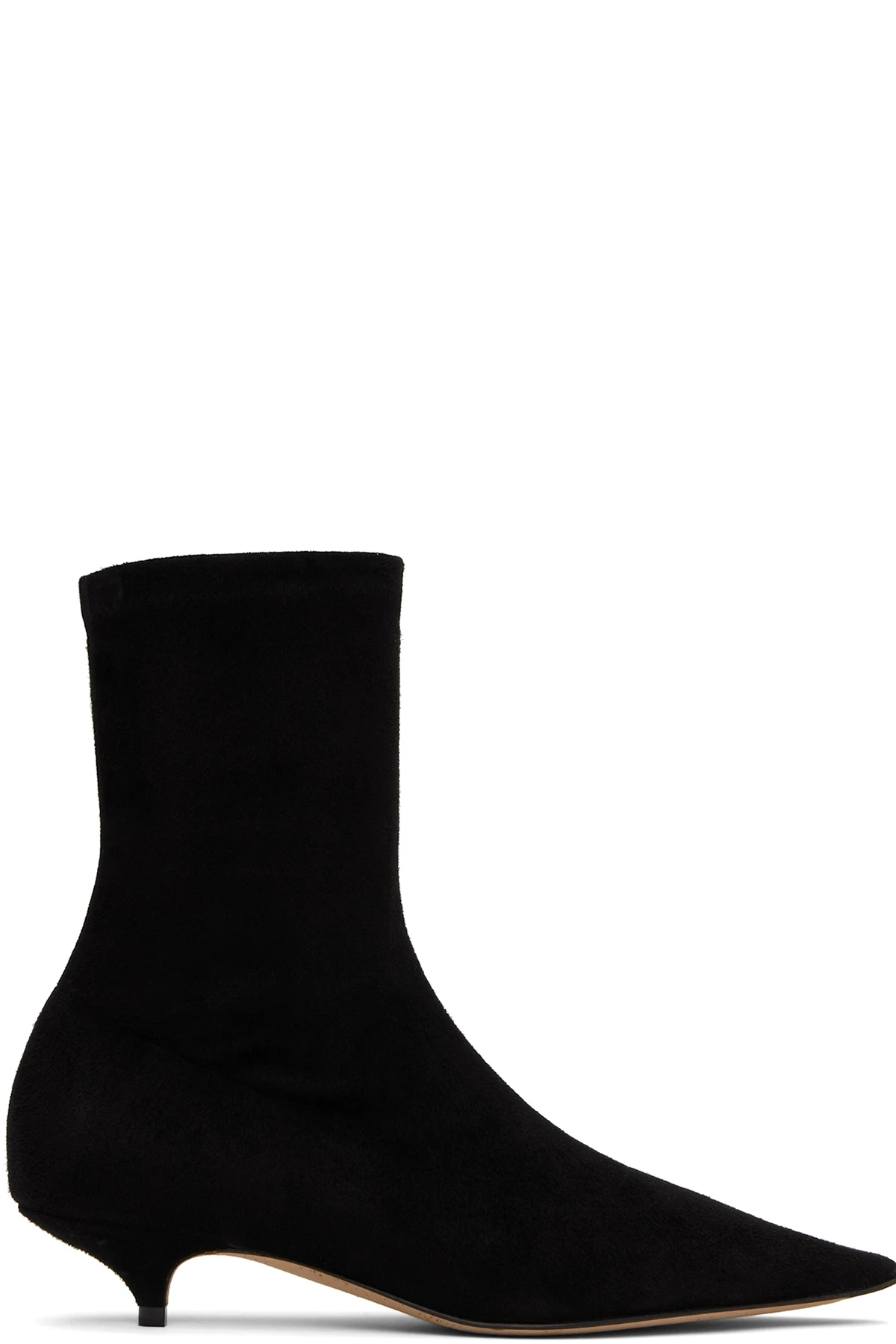 Black Liisa Kitten Boots