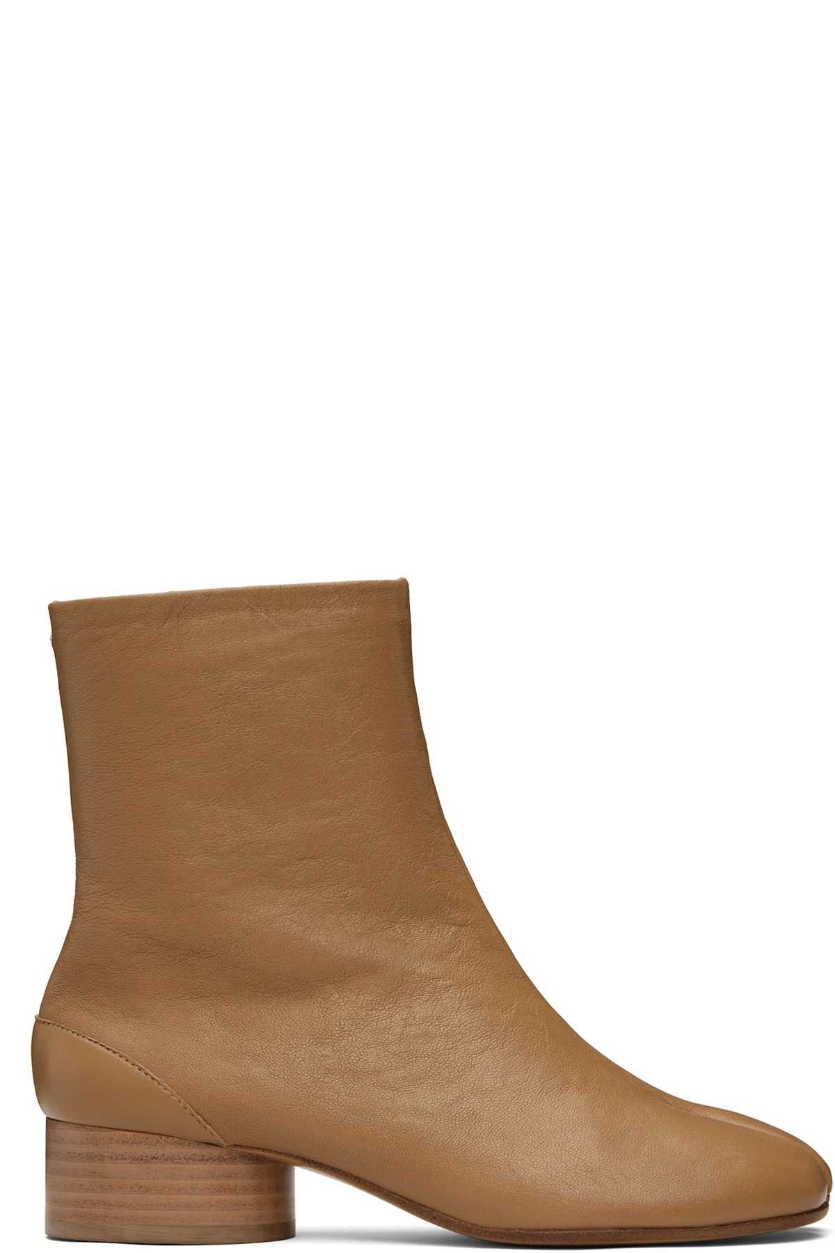 Tan Tabi Ankle Boots
